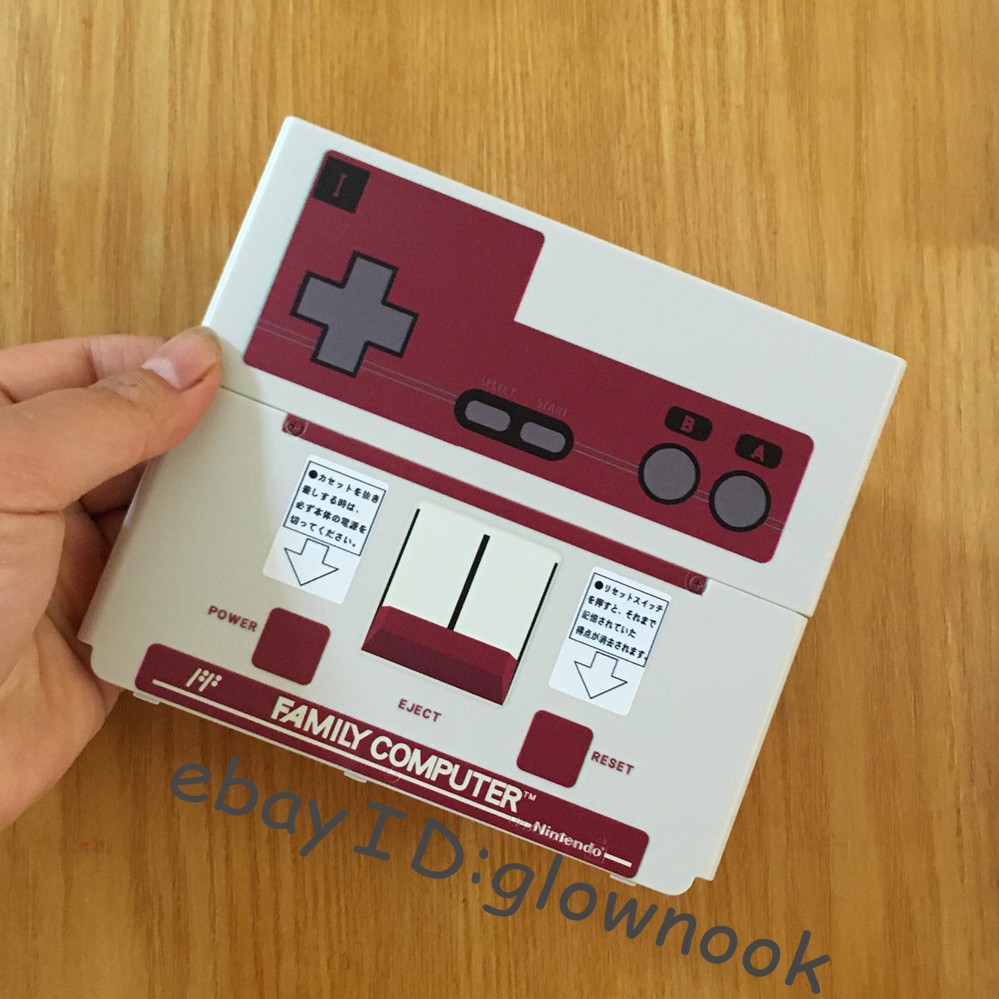 A Retro Gaming Relic Famicom Nintendo New 3DS cover Faceplates Shell Rare!Hot!