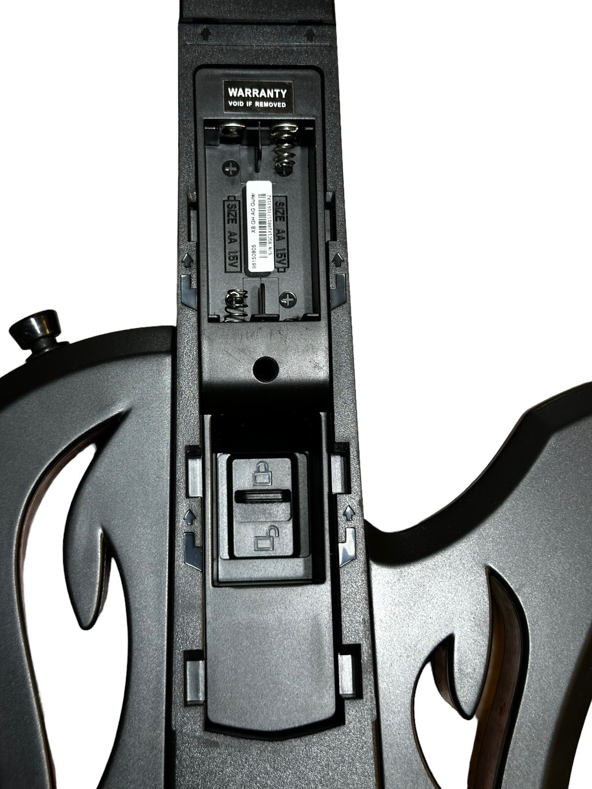 Guitar Hero Warriors of Rock Wireless Guitar (Xbox 360) W Guitar Hero 2 Game