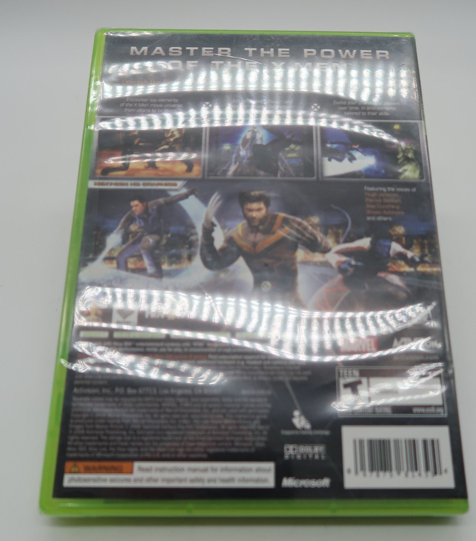 X-Men: The Official Game (Microsoft Xbox 360, 2006) Brand New Sealed