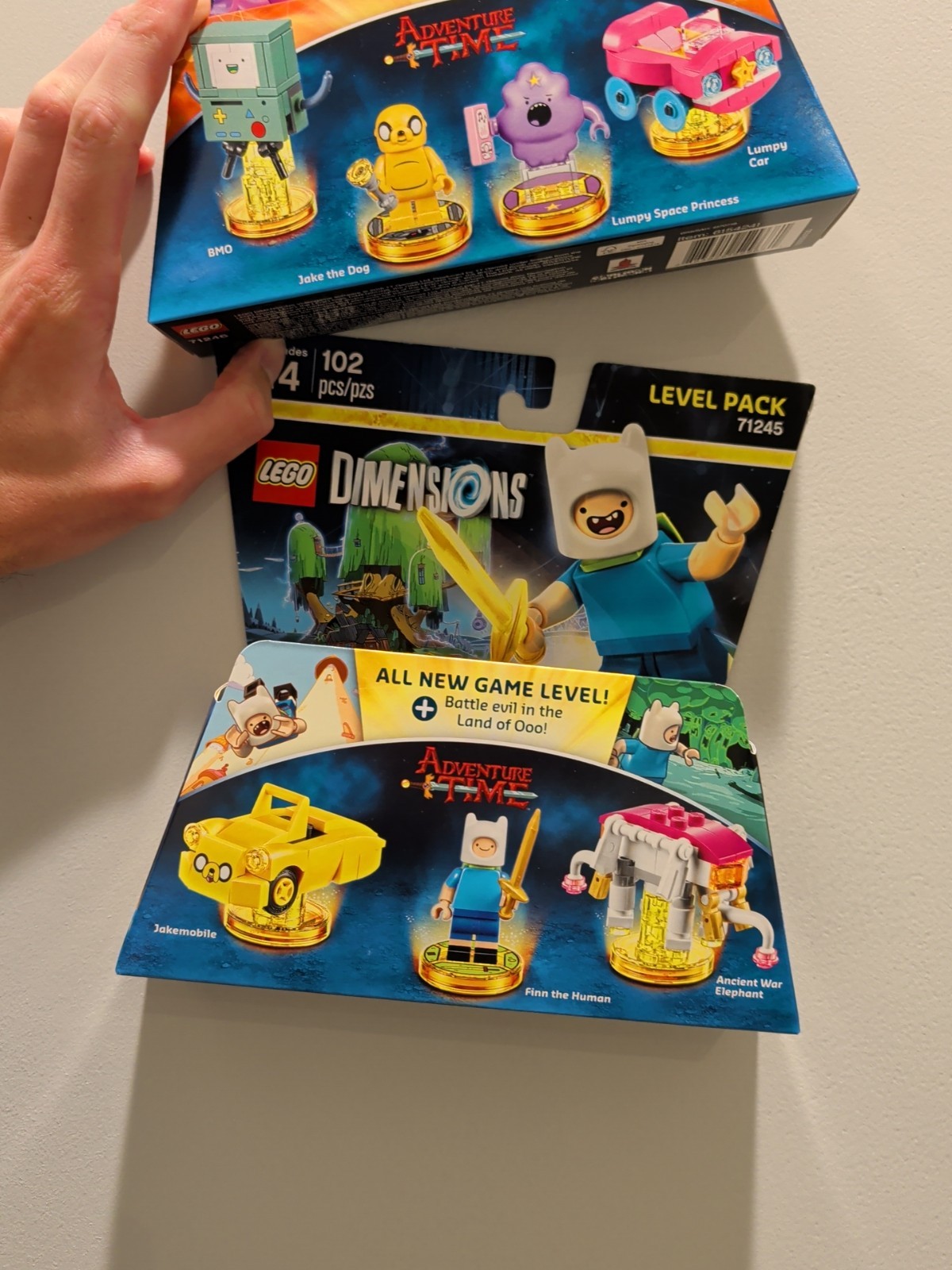NEW⭐BUNDLE | LEGO DIMENSIONS Level Pack – Adventure Time – BNIB (71245+71246)