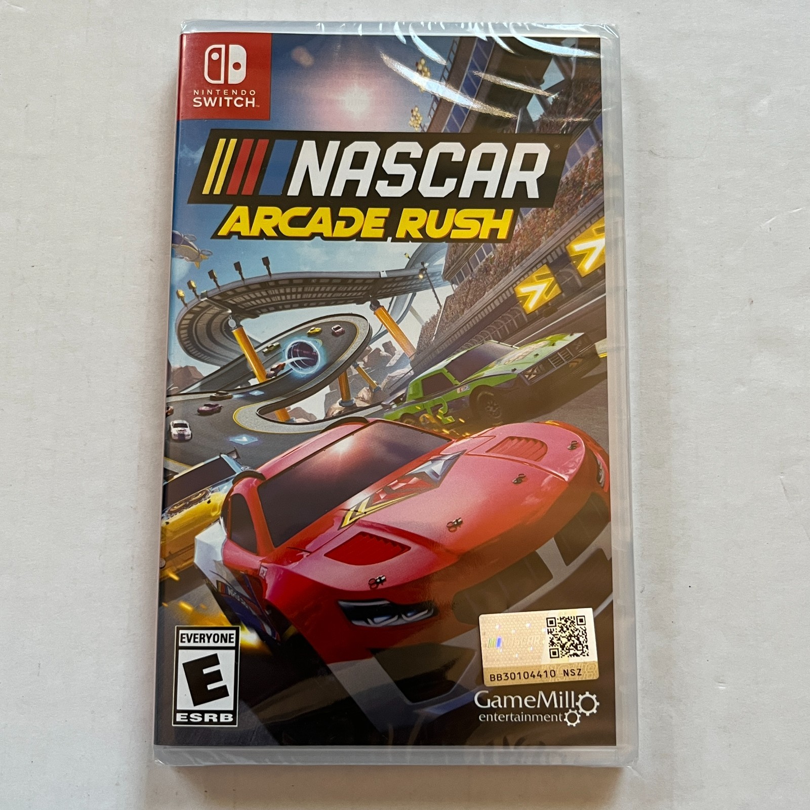 NASCAR Arcade Rush for Nintendo Switch (Brand New, Factory Sealed) 2023 GameMill