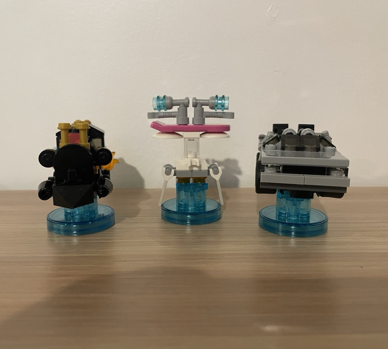 LEGO Dimensions 71240 & 71201 Back To The Future Vehicles
