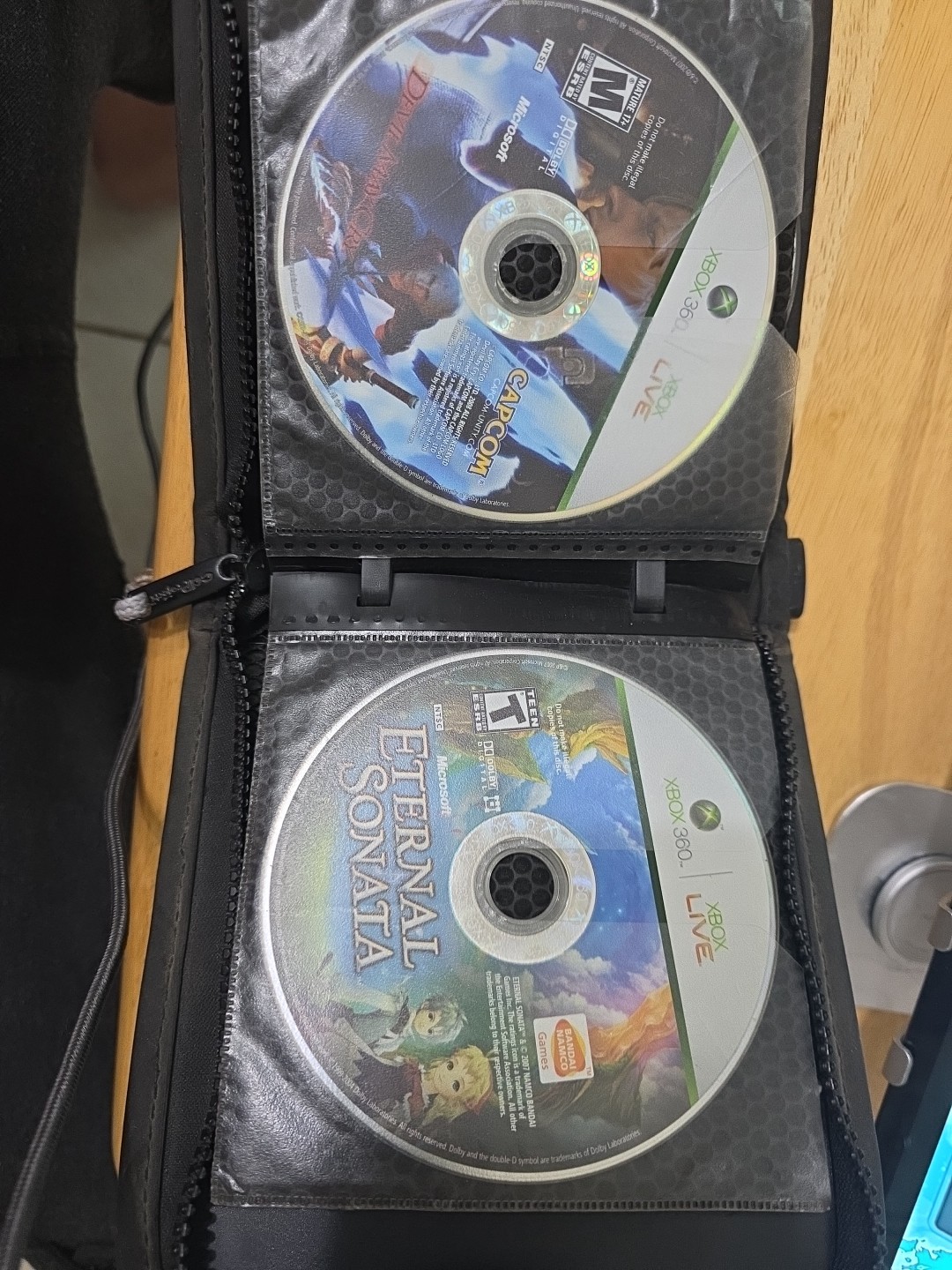 Game Folder W/ Random Console Games