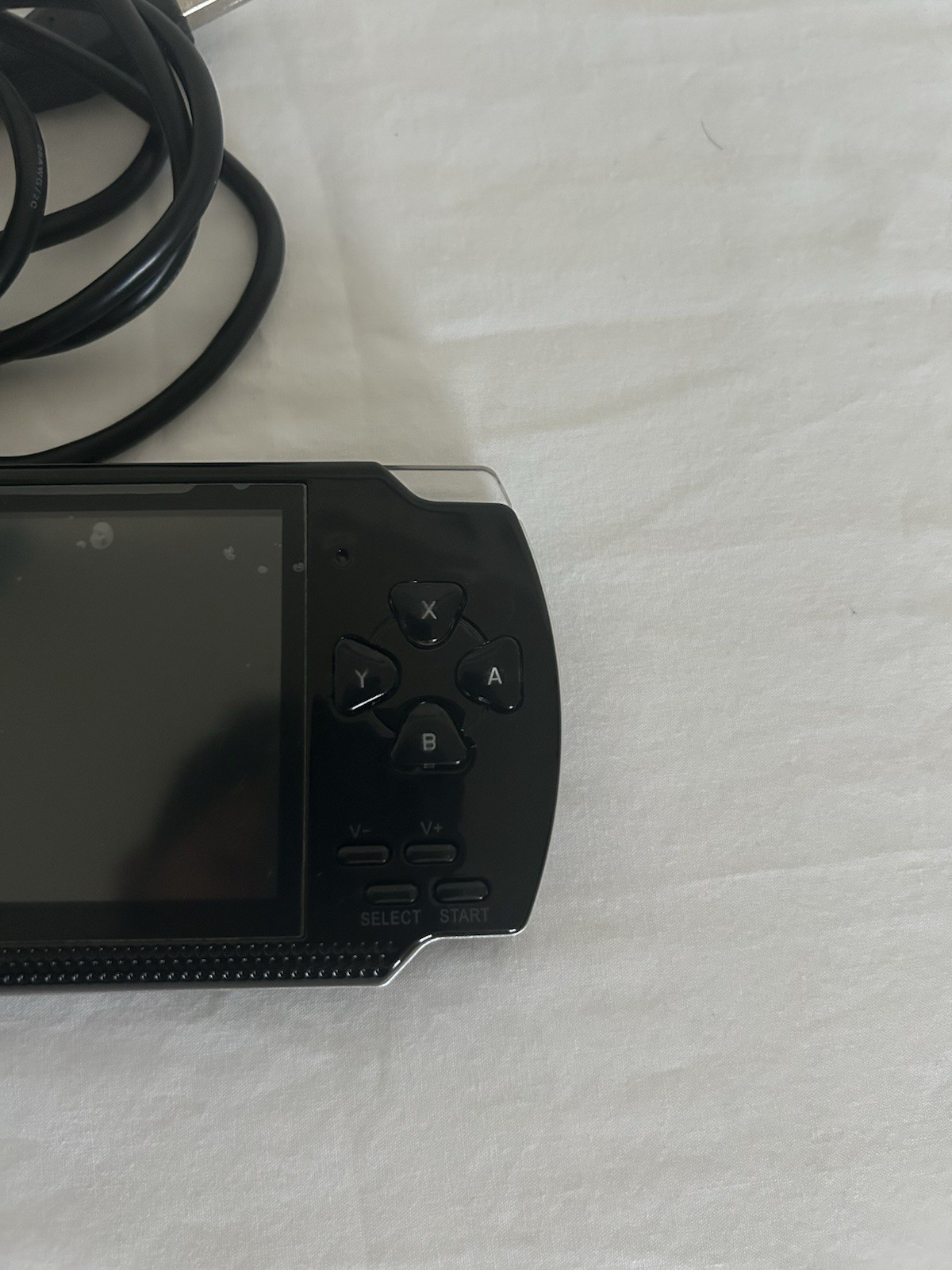 PSP X6 Handheld Game Machine 8GB High Definition Color Screen With Power Cable
