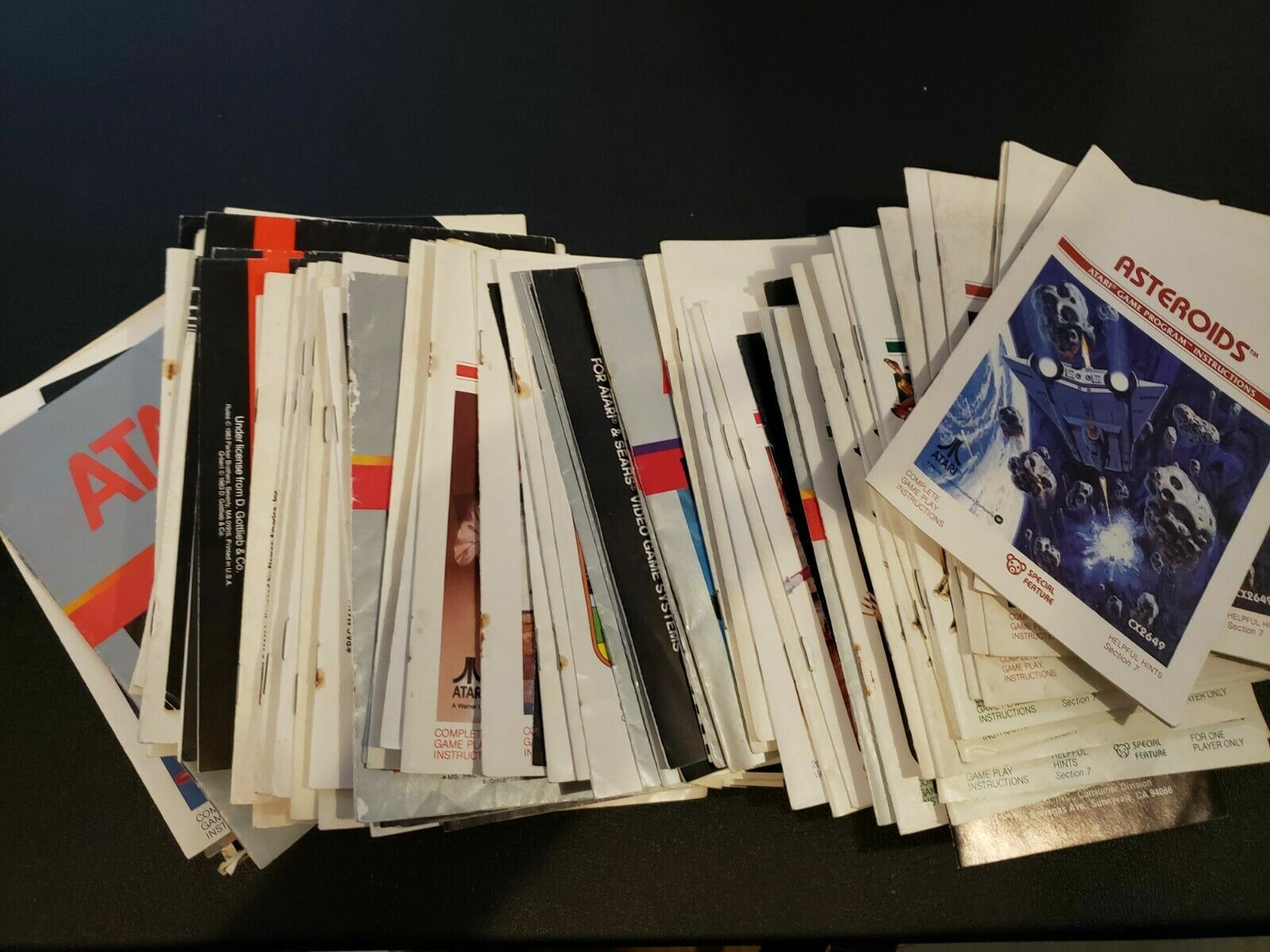 Atari 2600 / 7800 Game Manual and Catalog Lot – Pick Your Favs Combo S&H