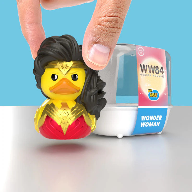 TUBBZ MINI EDITION DC Wonder Woman Collectible Duck Figure JEEP