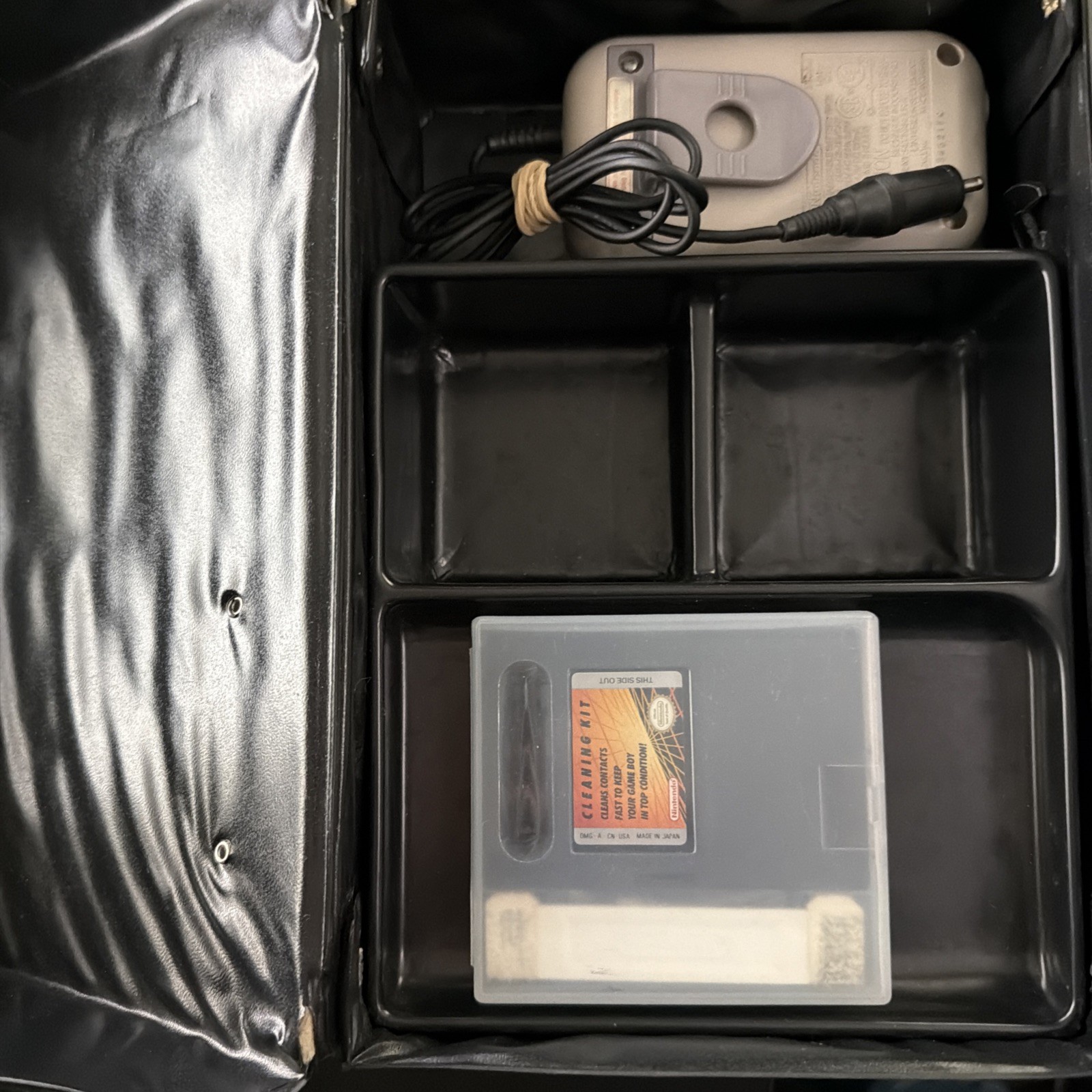Game Boy Original Accessory Bundle – Carrying Case, Battery Pack, cleaning kit