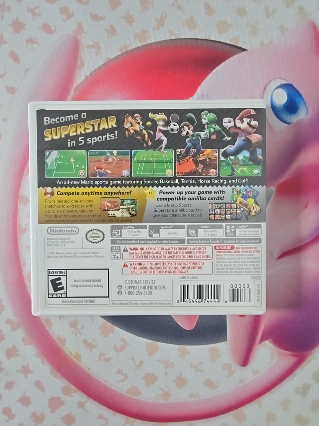 Mario Sports Superstars CIB (Nintendo 3DS) – Tested & Works *No Amiibo Card*