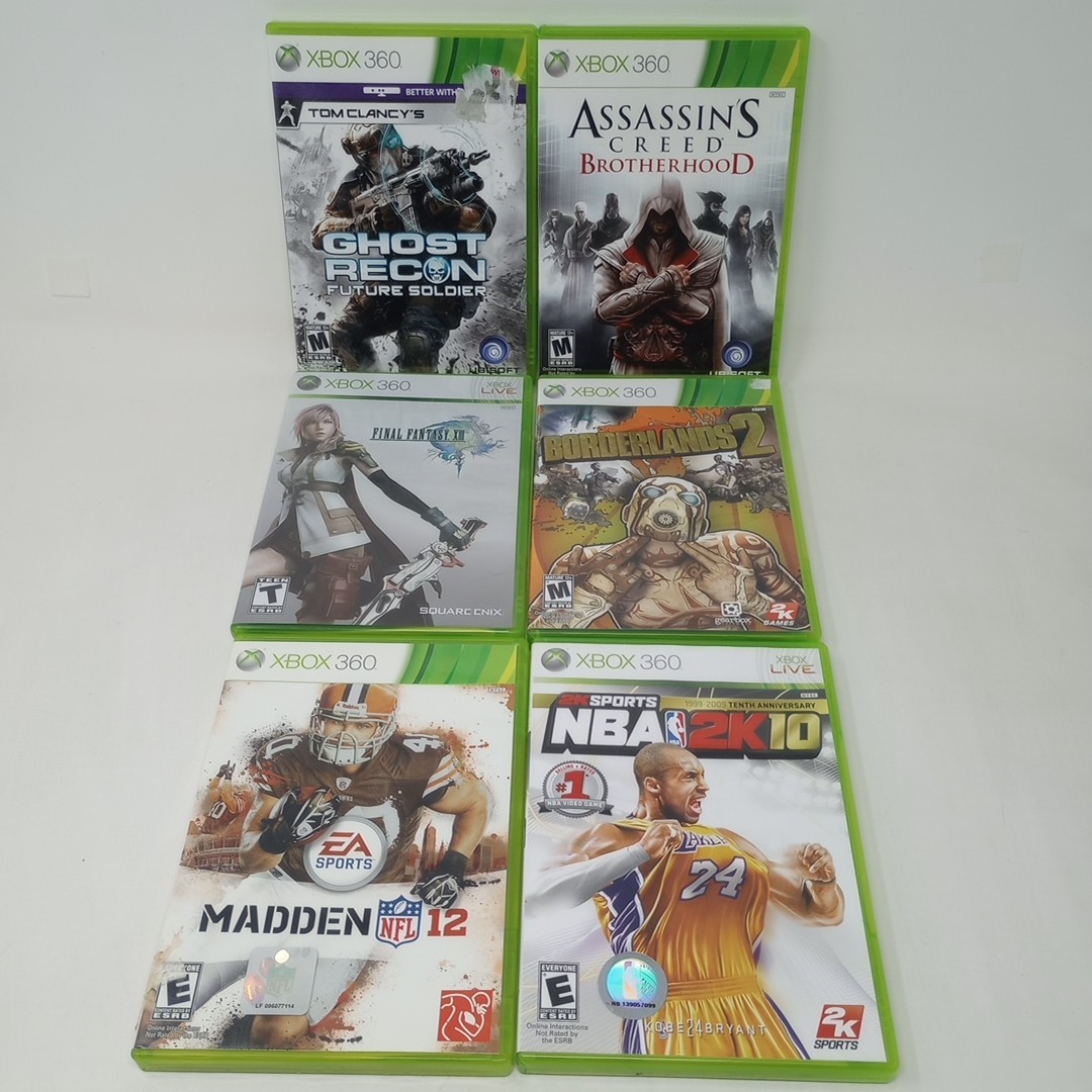 Lot Of 22 Xbox 360 Games With Cases (Many Have Manuals) UNTESTED See Pics!