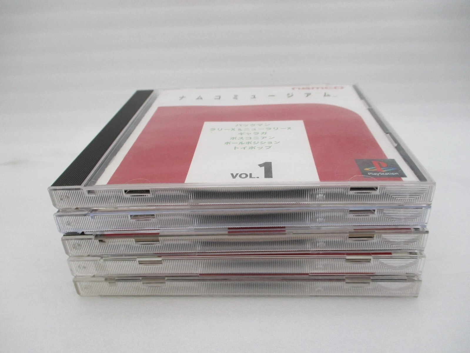 PS1 NAMCO MUSEUM Vol.1 2 3 4 5 5Games Japan import PS PlayStation1 NTSC-J