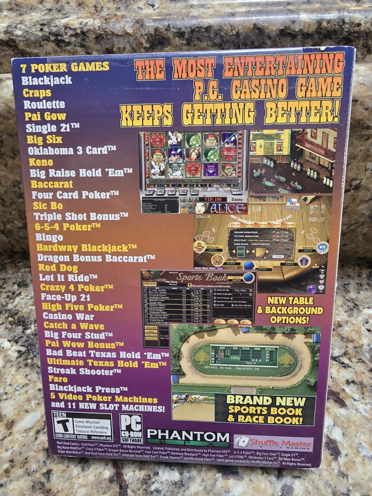 Gold Rush! (PC 3.5″+ 5.25″ USA) Western Adventure *Sierra* Big Box & Casino PACK
