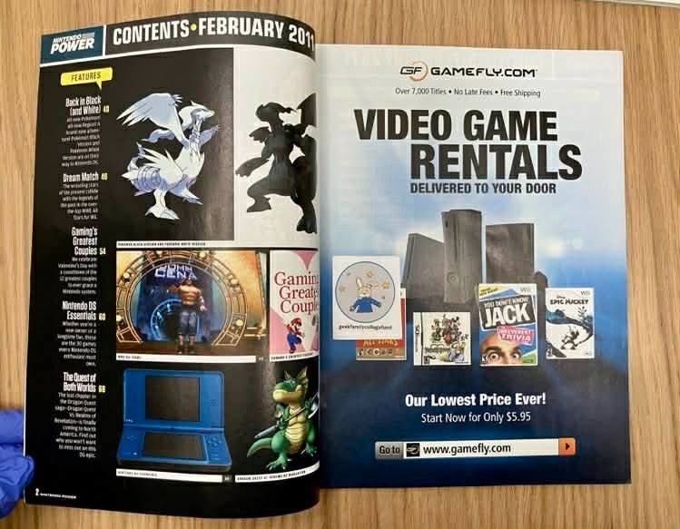 Pokemon Black & White Covers Nintendo Power Magazine