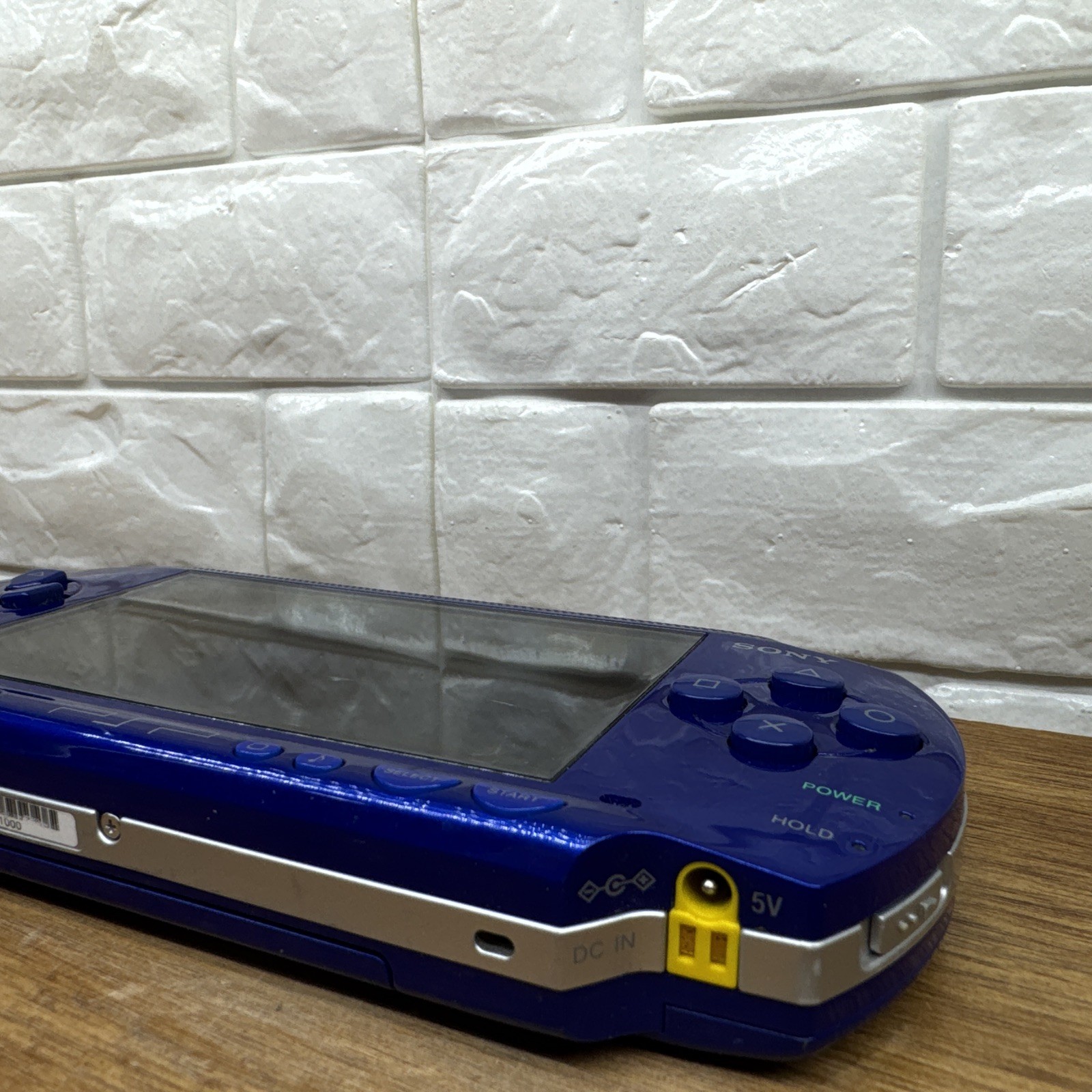 Sony Playstation PSP 1000 Blue Handheld System Console For Parts Repair