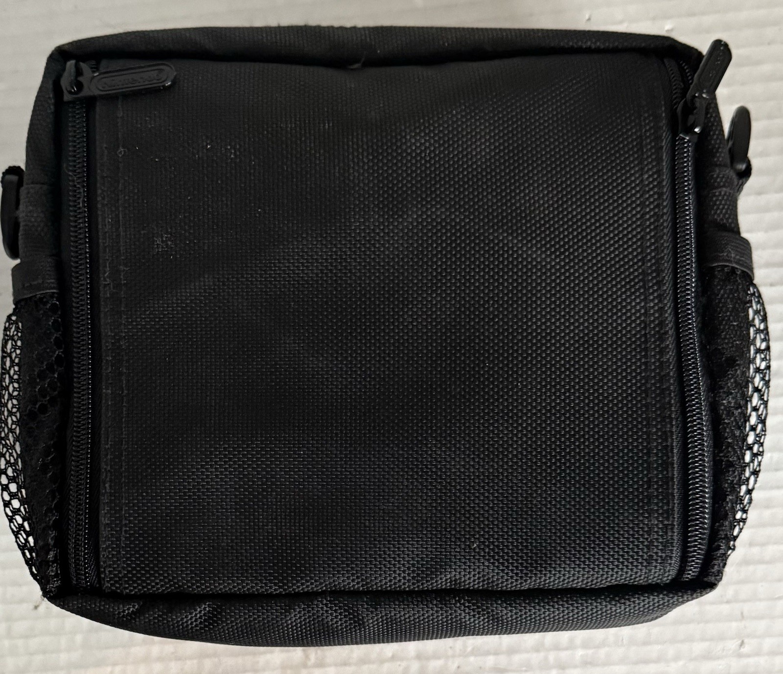 Nintendo Game Boy Advance SP Fanny Pack Carrying Case Black Gray Shoulder Bag