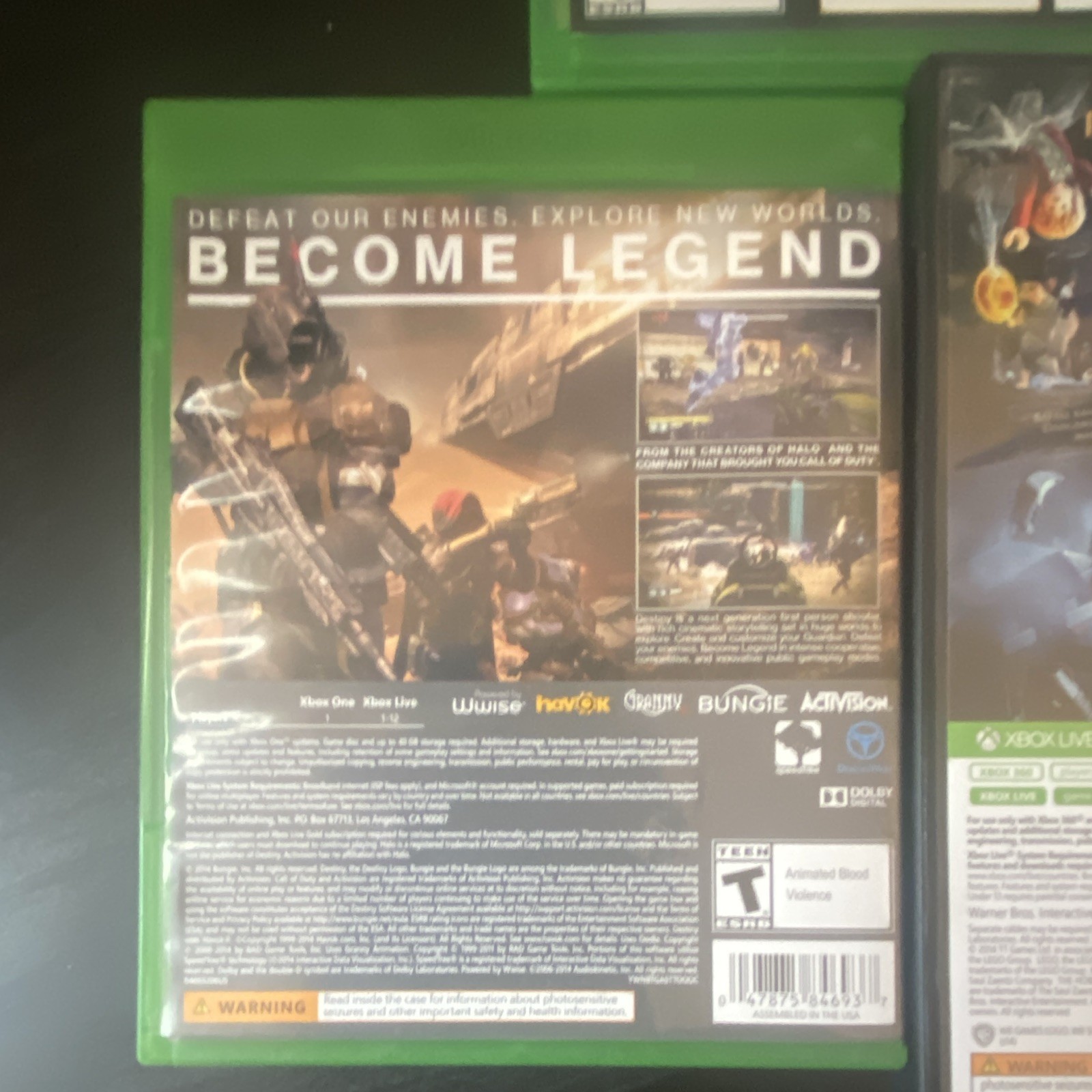 Microsoft Xbox One/360 & Nintendo Wii Mixed Game Lot Battlefront II + More