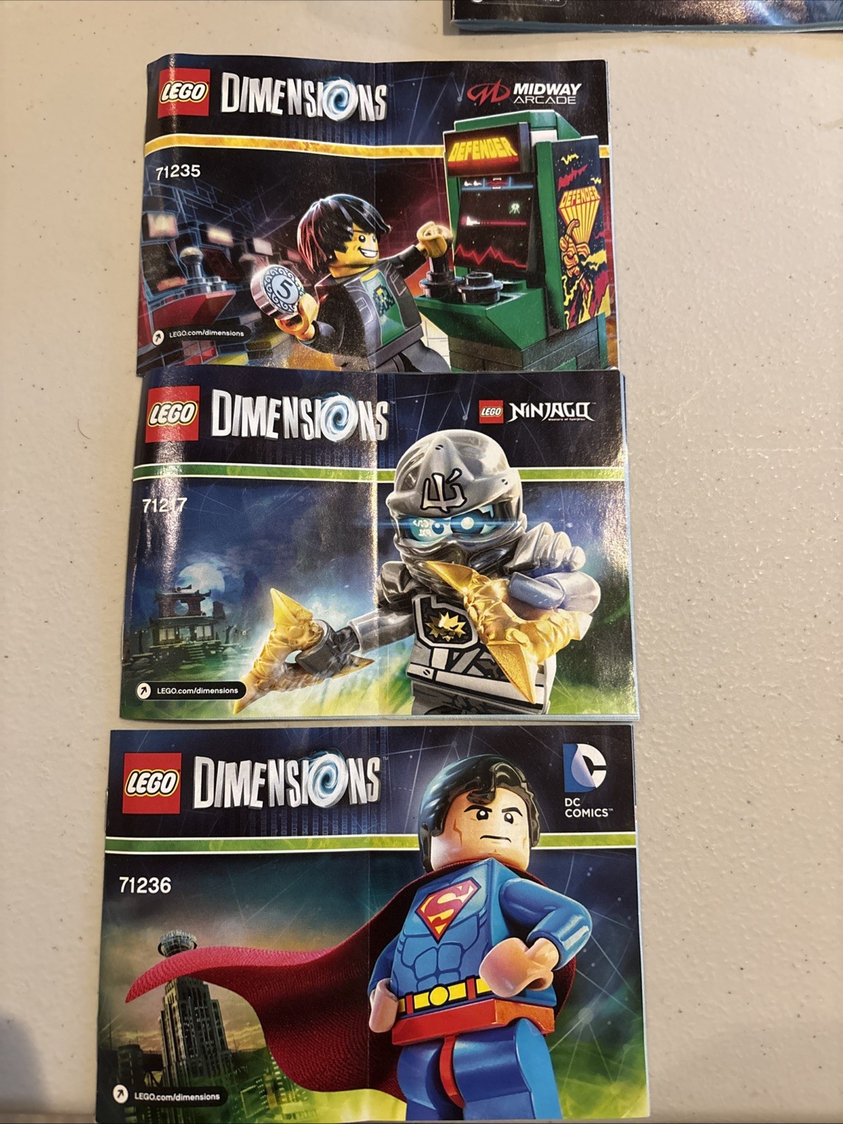 Lego Dimensions For Xbox One + Three Other Characters (71172+71217+71235+71236)