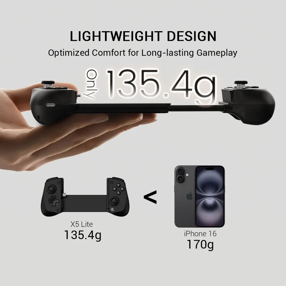2PC GameSir X5 Lite Type-C Wired Mobile Game Controller for Android iPhone USB-C