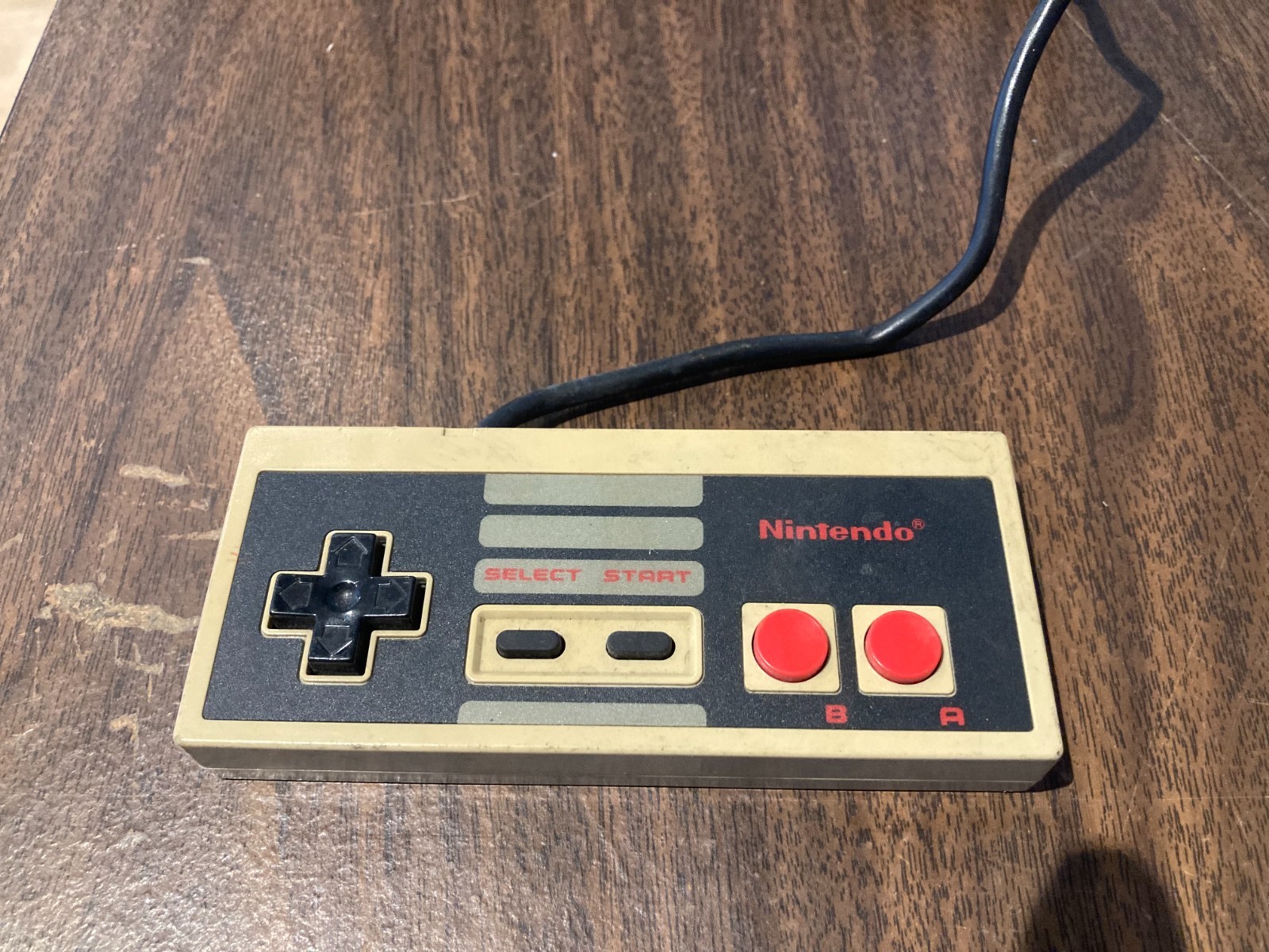 Original Nintendo Entertainment System NES Console w/ Controller & Cords – AS IS