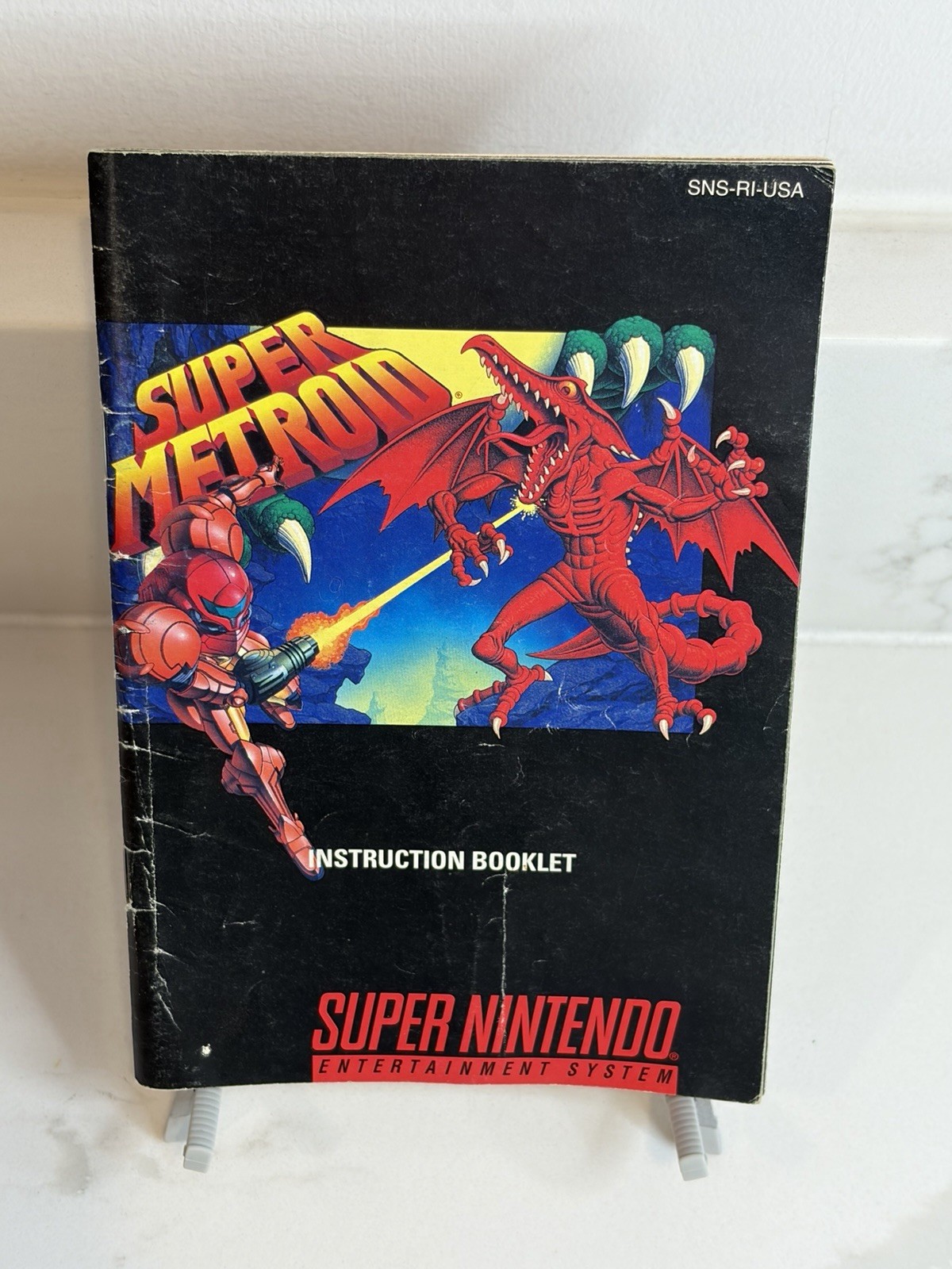 Super Metroid – 1994 Super Nintendo SNES – Instruction Manual Only