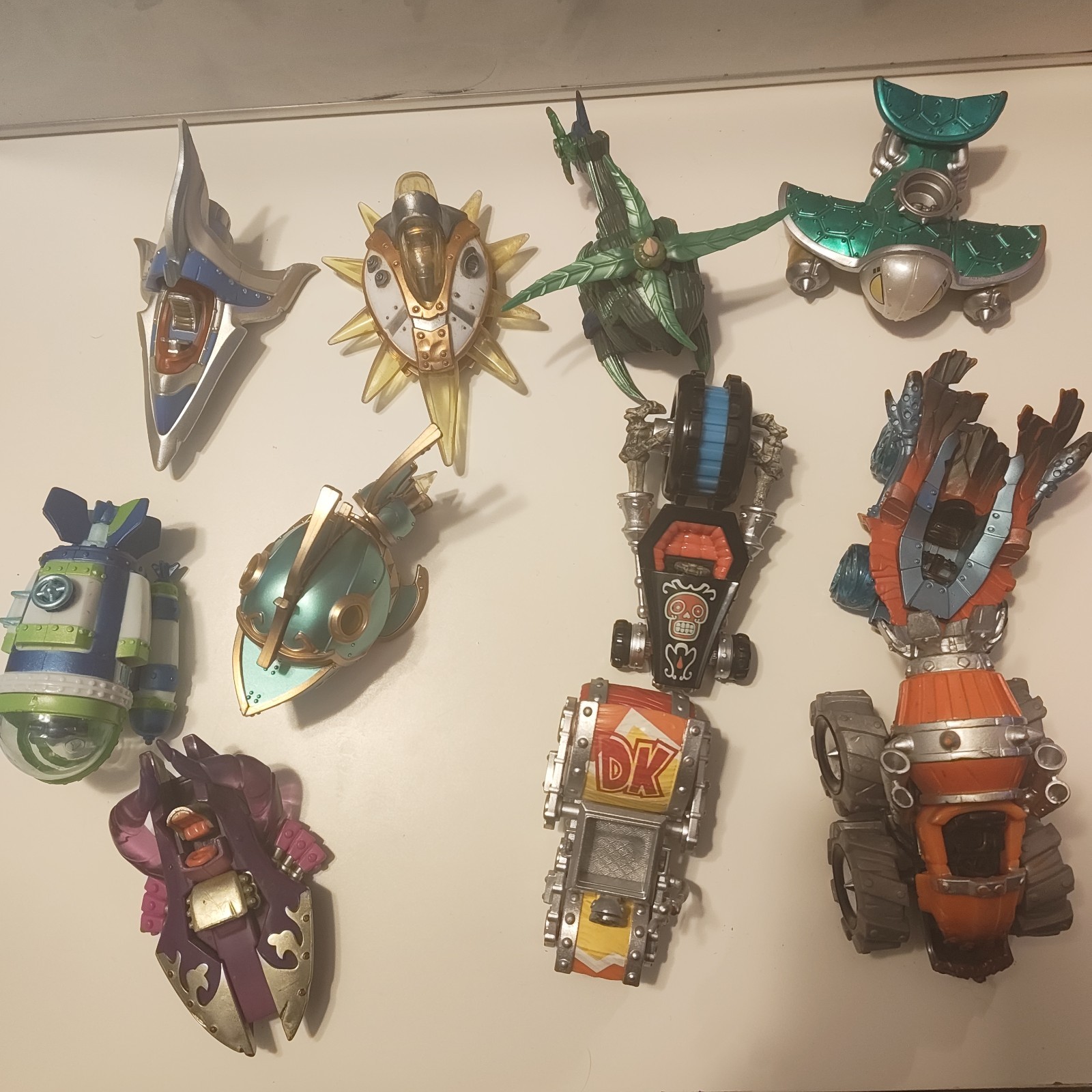 Skylanders Superchargers VEHICLE Lot of 11 TESTED WORKING Multiple Land Sea Sky