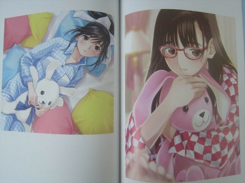 LOVEPLUS Love Plus Art Set Select Box MANAKA Illustration Book Konami Japan Ltd