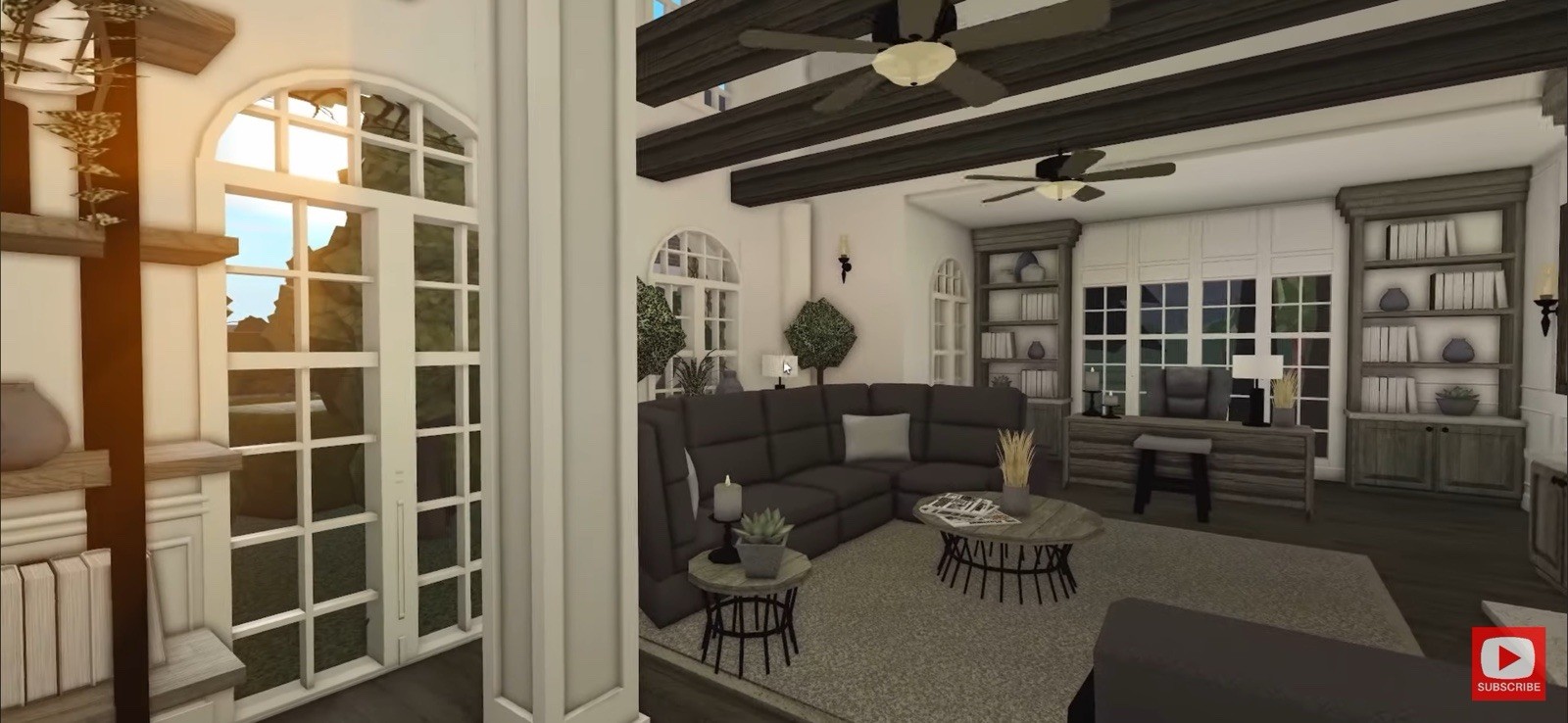 FAMILY MANSION BLOXBURG.CHECK DESCRIP.FAST BUILDER FOR AFFORDABLE PRICE
