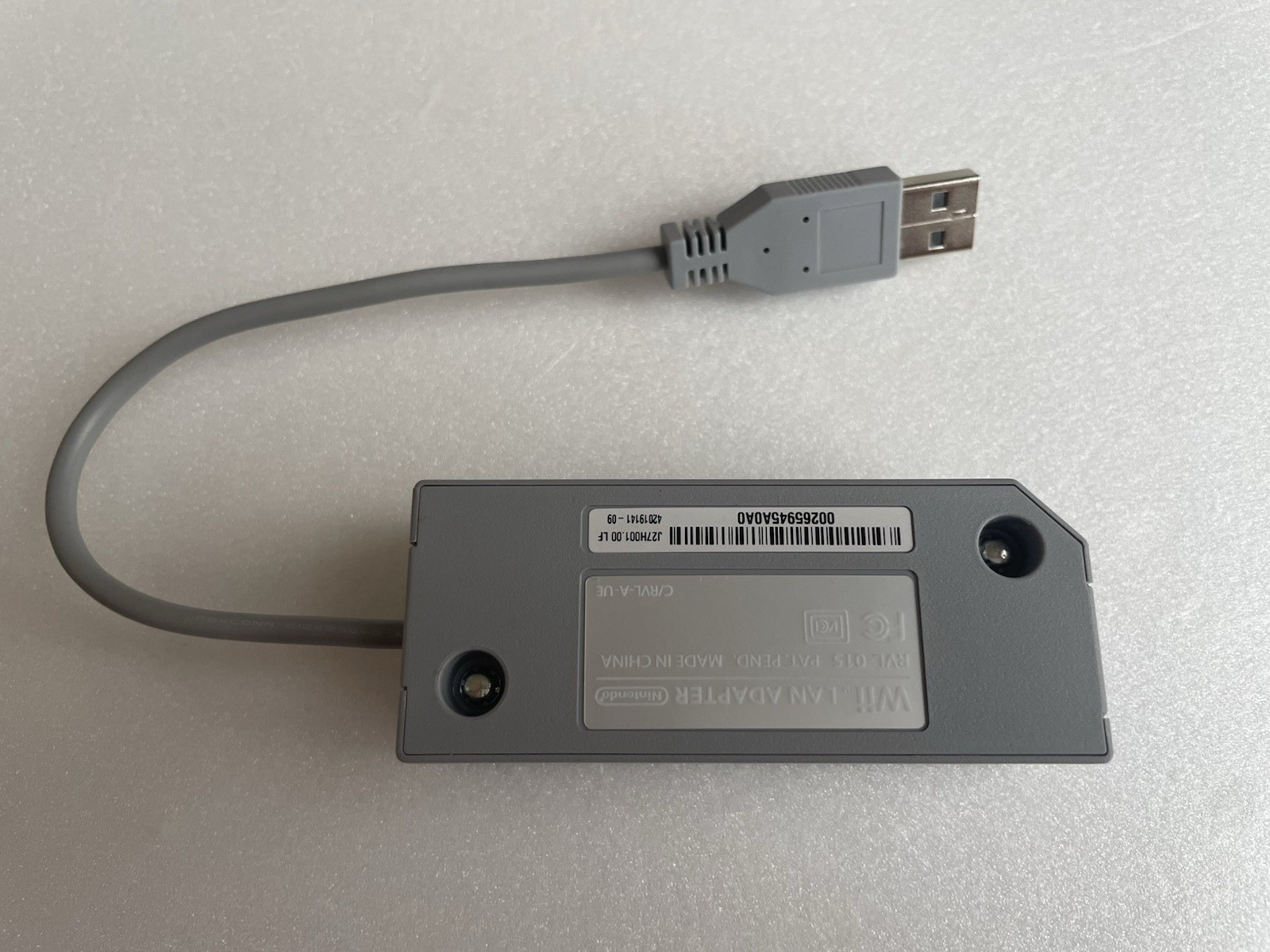 Nintendo Wii LAN Adapter RVL-015 – Boxed, Manual, Tested, Japan Ver. Unused