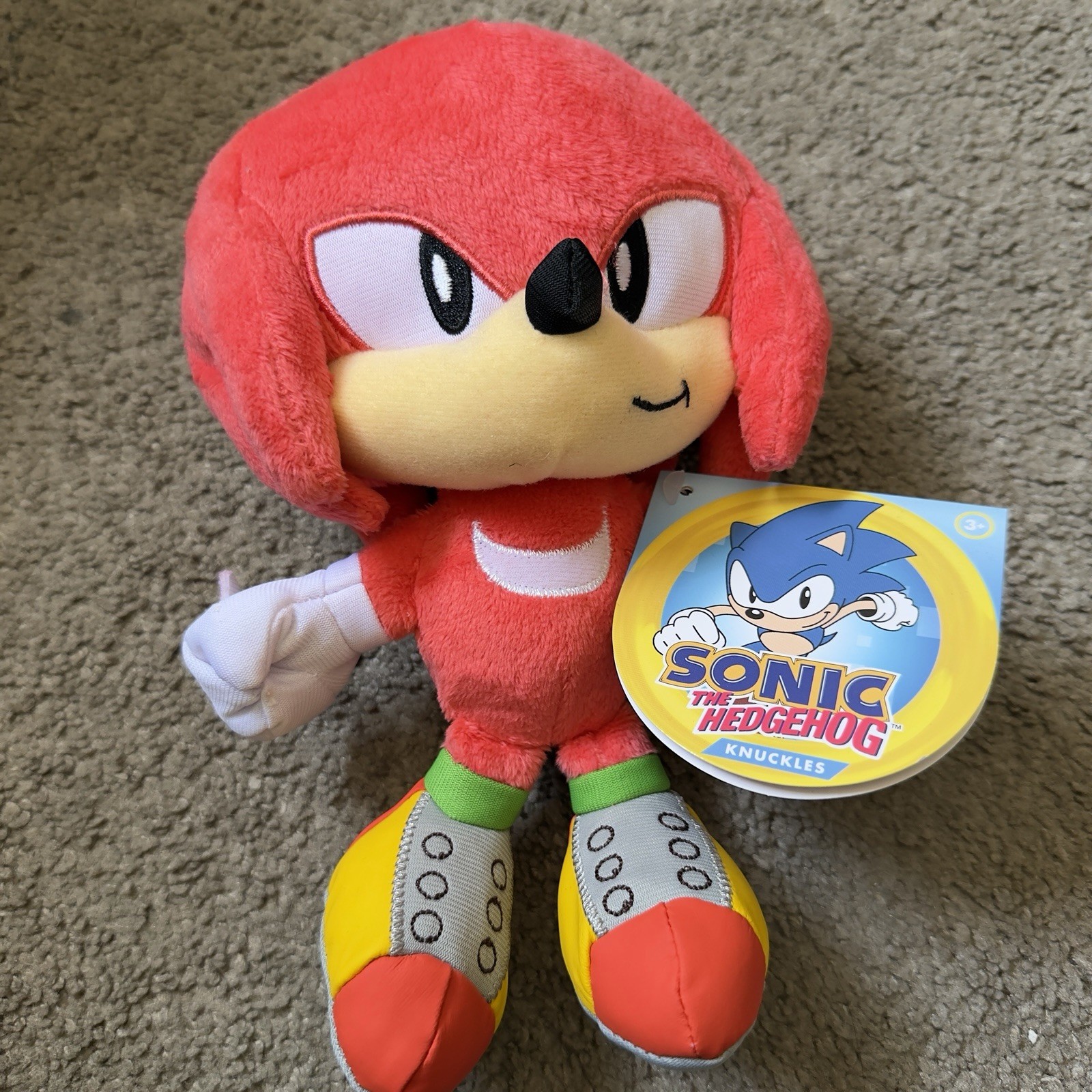 Jakks Pacific Sonic The Hedgehog Plush Lot knuckles, Sonic, Mighty and more