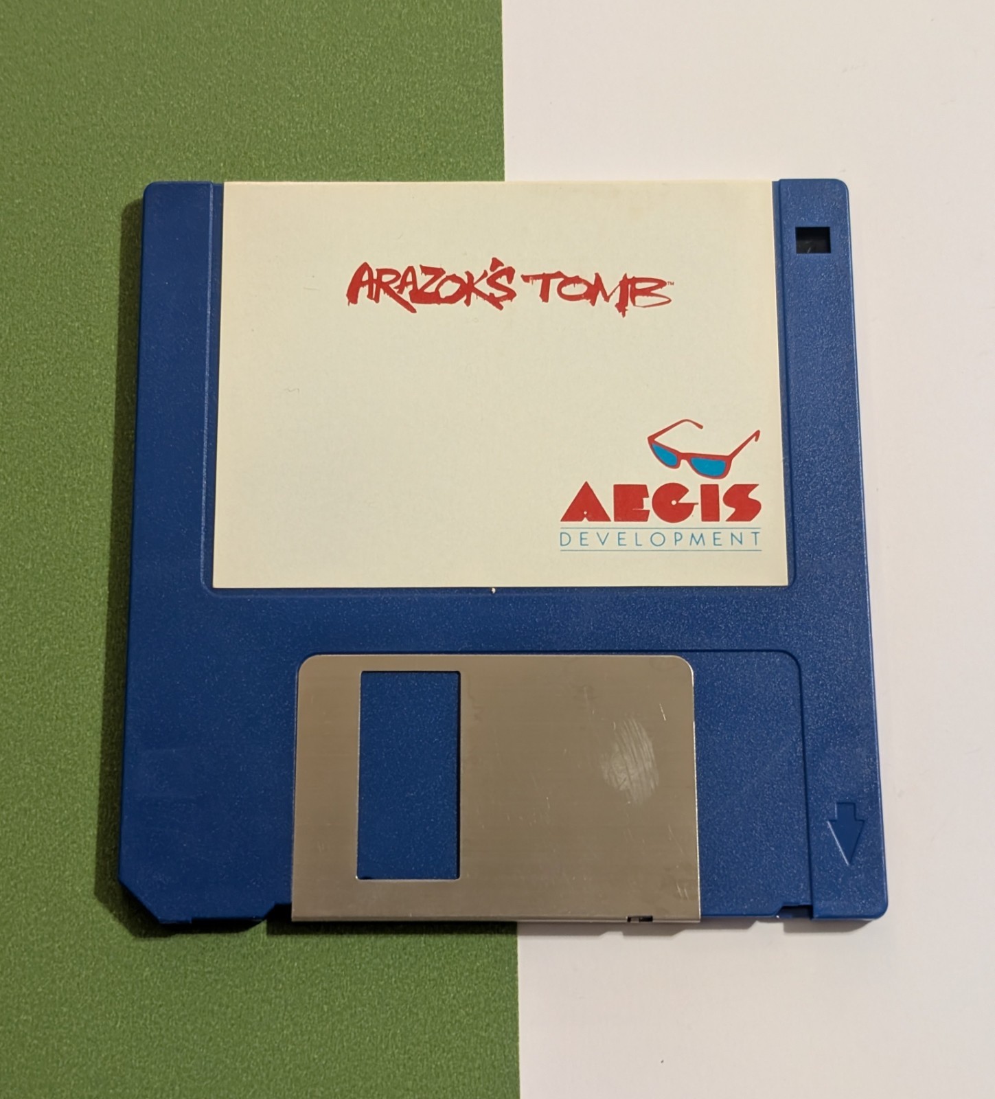 Arazok’s Tomb (1986 Commodore Amiga Floppy Disk & Box) Vtg Rare Aegis – Untested