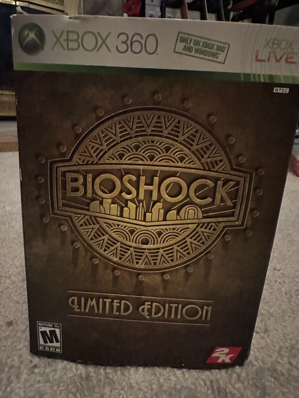 BioShock Limited Edition – Xbox 360 – Box with Big Daddy Figure only