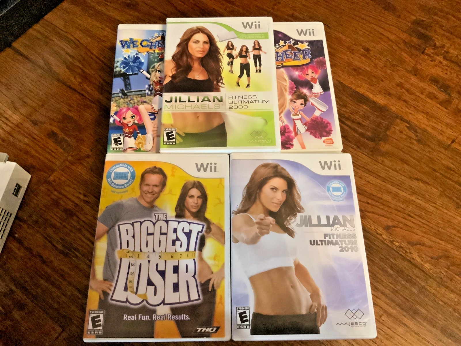 Wii Bundle – 30+ Games, Controllers, Chucks, Dance Pad, Balance Pad, Skateboard