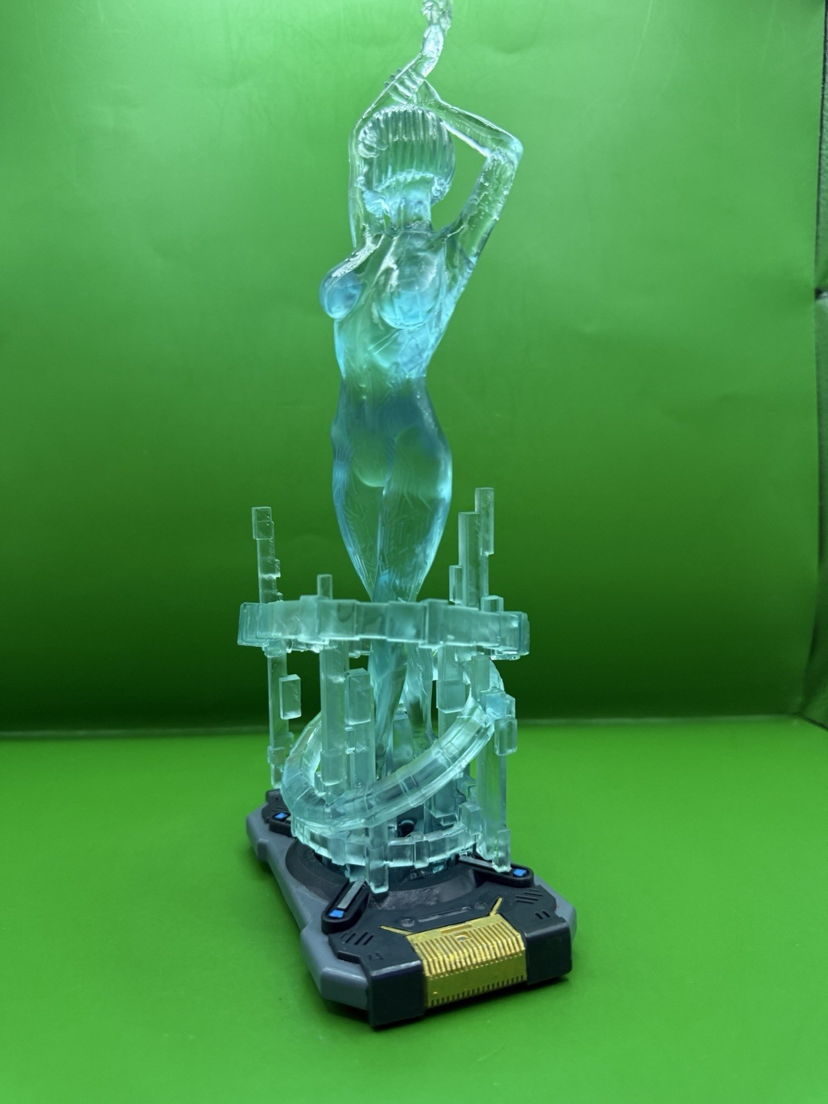 Halo Cortana Chip Statue #2