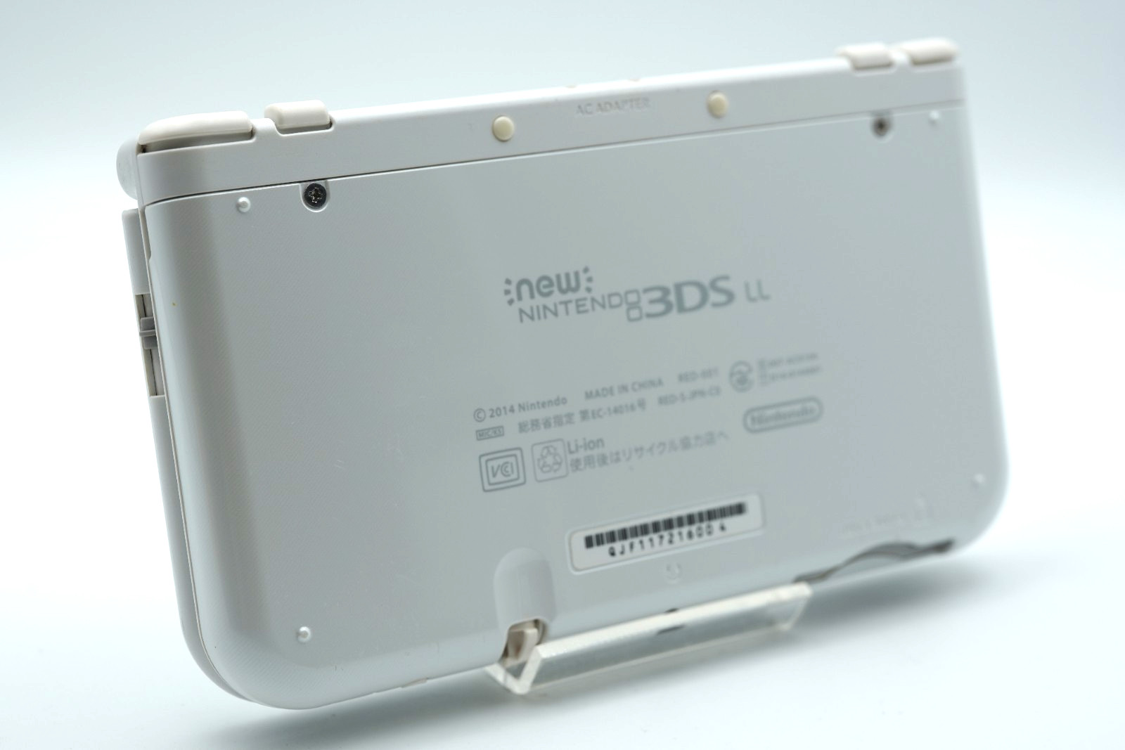 [DUAL IPS] NEW Nintendo 3DS LL XL Pearl White region free Console #003