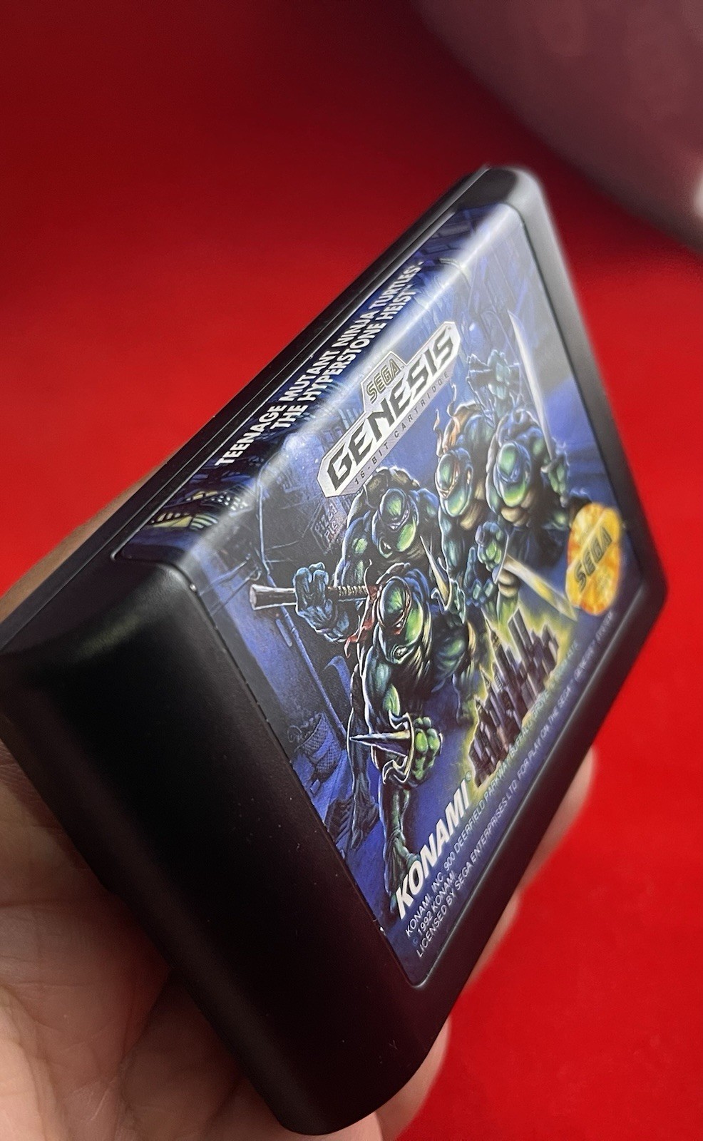 Hyperstone Heist TMNT Sega Genesis 100% COMPLETE IN BOX w/POSTER & REG🔥