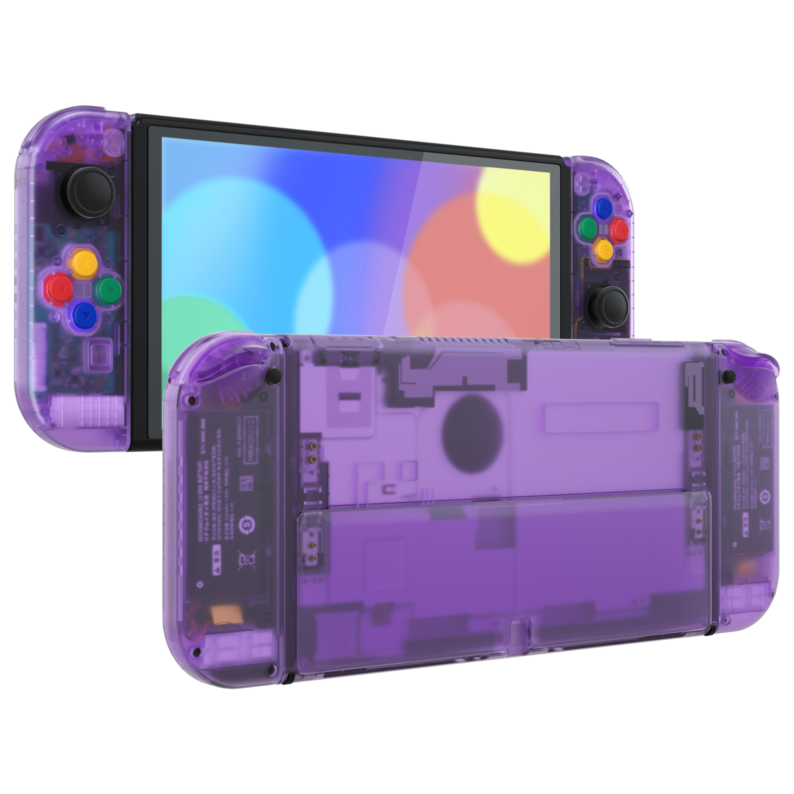 DIY Console Back Plate & Kickstand Full Set Shell for Nintendo Switch OLED NS