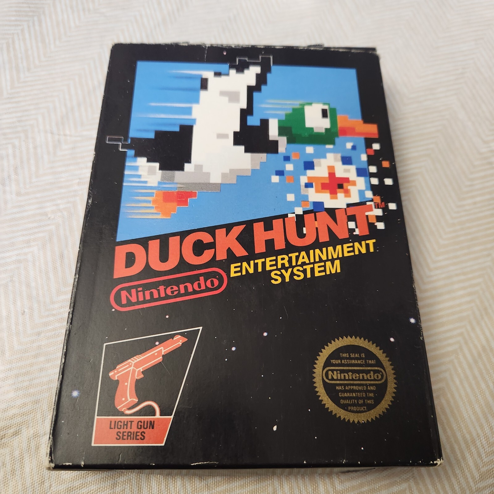 DUCK HUNT – NES – CIB – Circle Seal – Complete! Hang Tab Black Box 5 screw