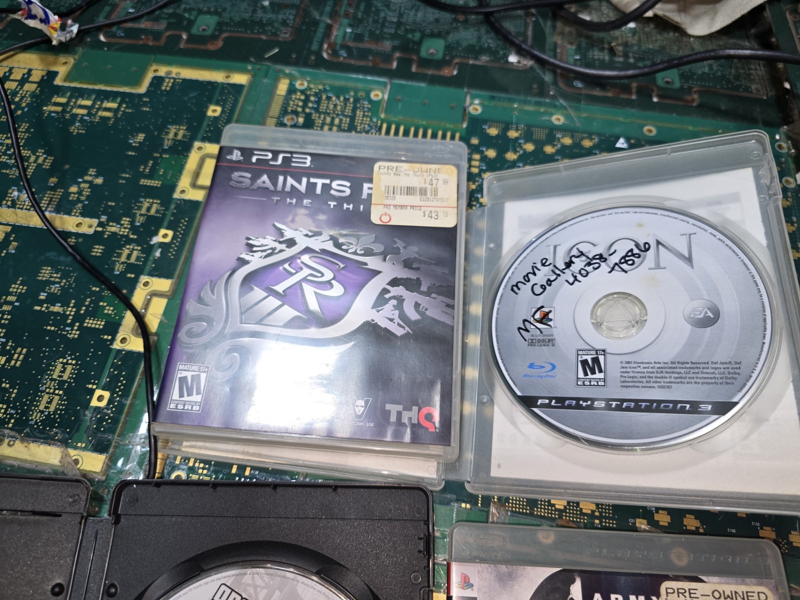 Saints Row The Third PS3 PlayStation 3 & 3-Exact Others-READ ALL