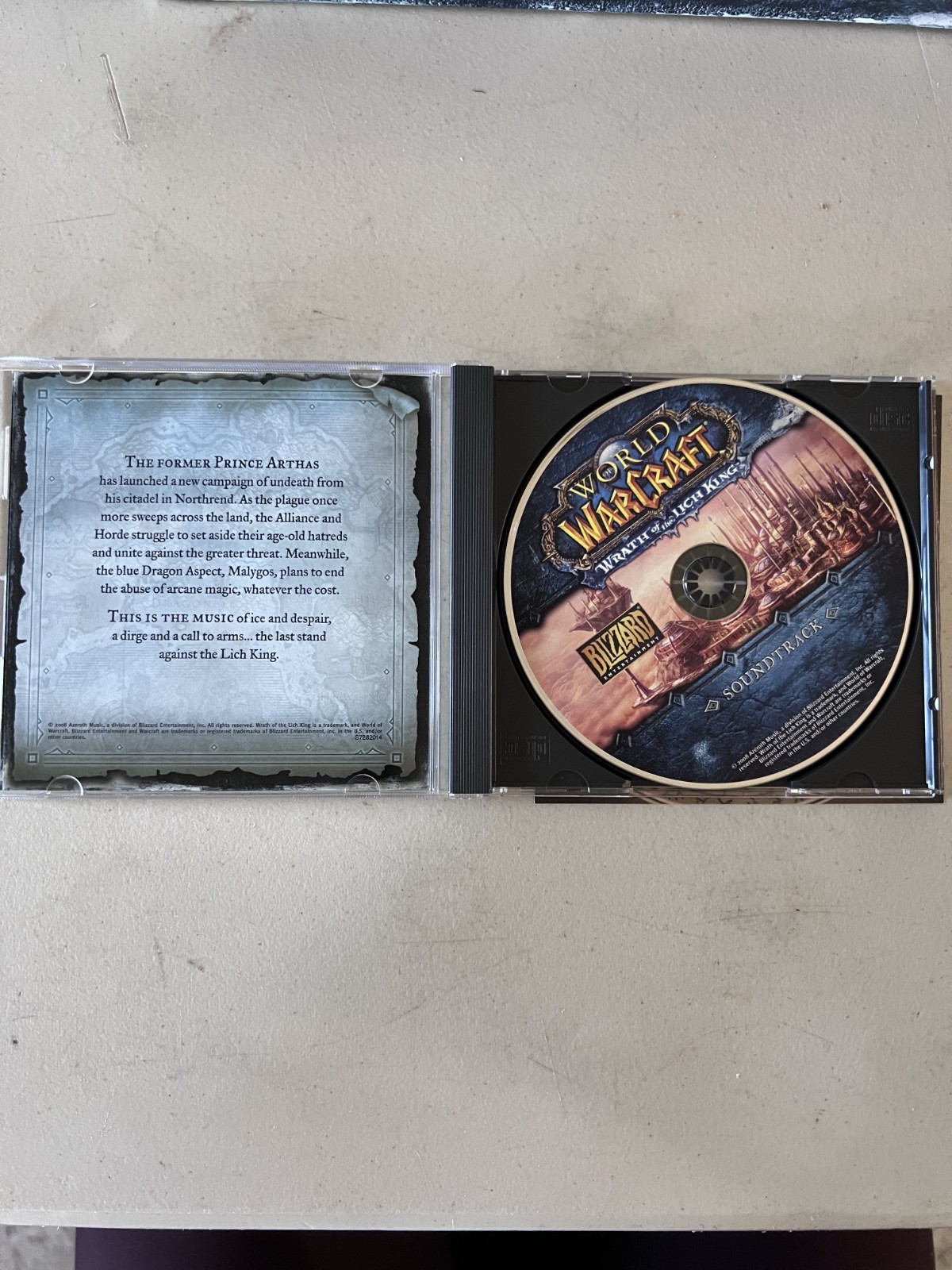 World Warcraft Wrath of the Lich King Collector’s Edition New Open Box