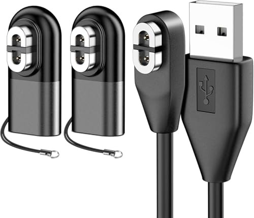 1m USB Charging Cable for Shokz Bone Conduction Earphones with 2 USB Type-C