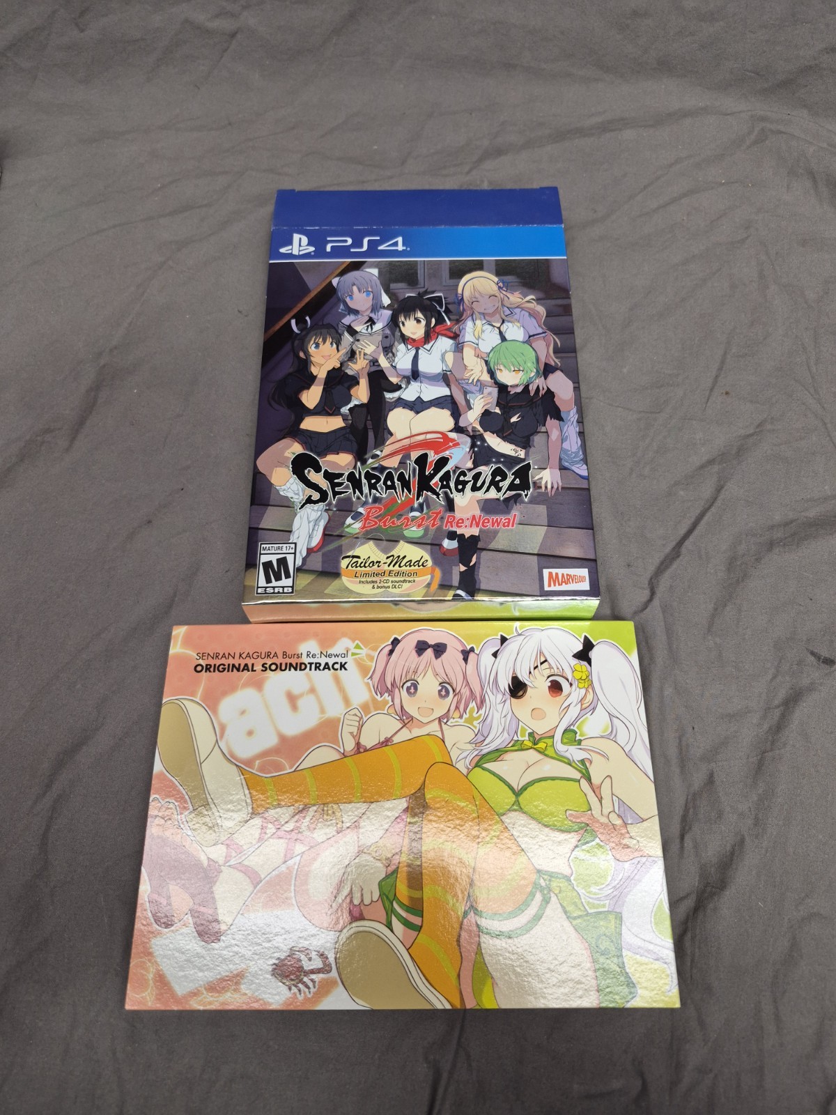 Senran Kagura Burst Re:Newal – At the Seames Limited Edition NO GAME. Song PS4