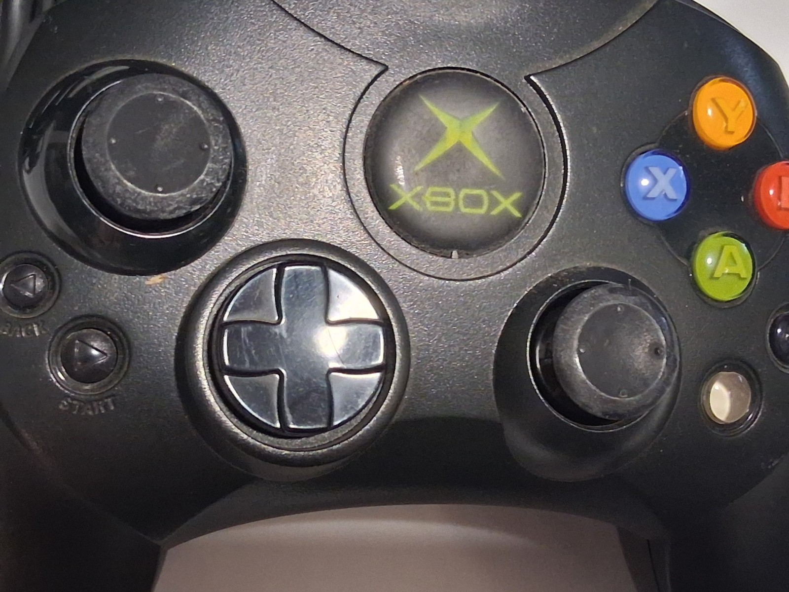 Xbox Controller S Wired Black Model X08-69873 Original Tested