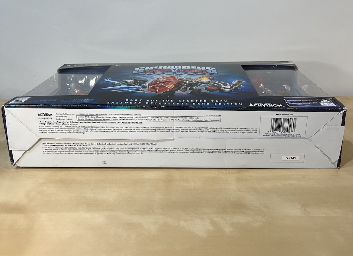 Skylanders Trap Team Dark Edition Starter Pack For PS3. RARE ‼️‼️‼️. Sealed.