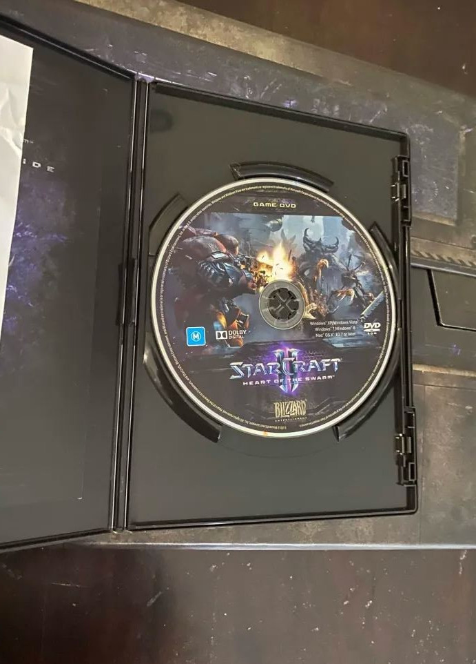 Starcraft 2: Heart of The Swarm Collector’s Edition (not sure if codes redeemed)
