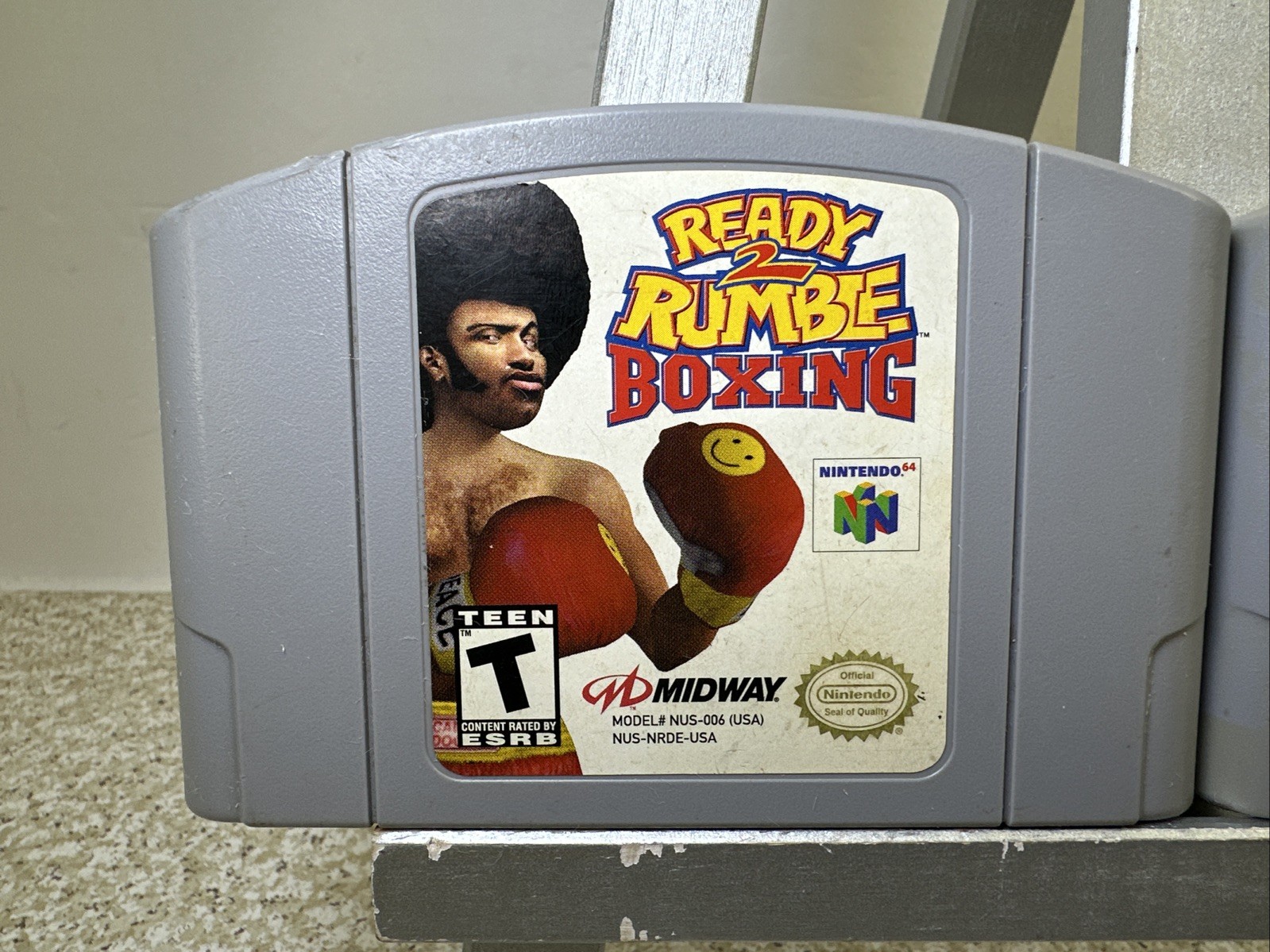 Nintendo 64 N64 Ready 2 Rumble Boxing 1 & 2 Lot Of 2 Tested & Work