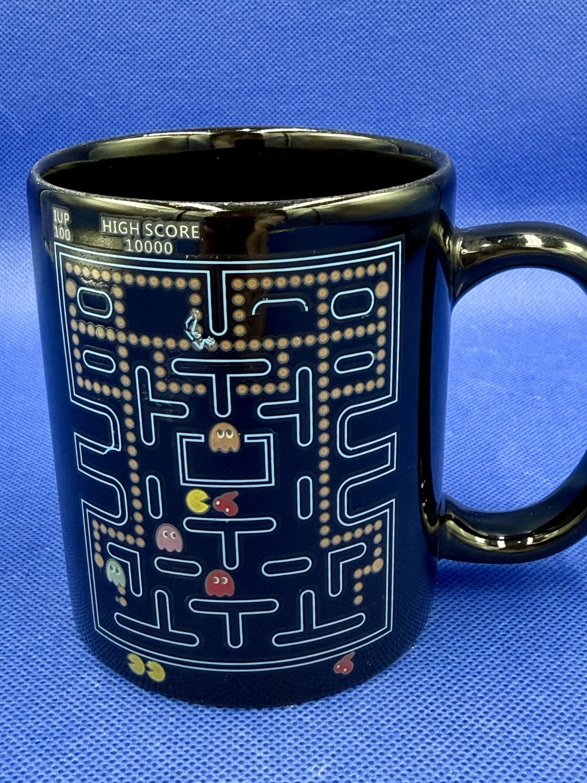 Official PAC-MAN Color Change Heat Activated Coffee Mug 10 Oz Video Game Atari