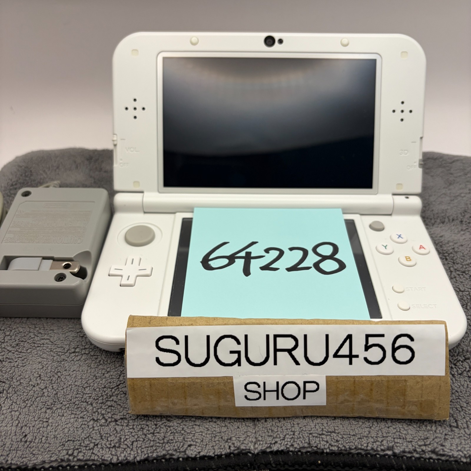 【Near Mint】TOP IPS Nintendo New 3DS LL XL Pearl White Handheld Game Console