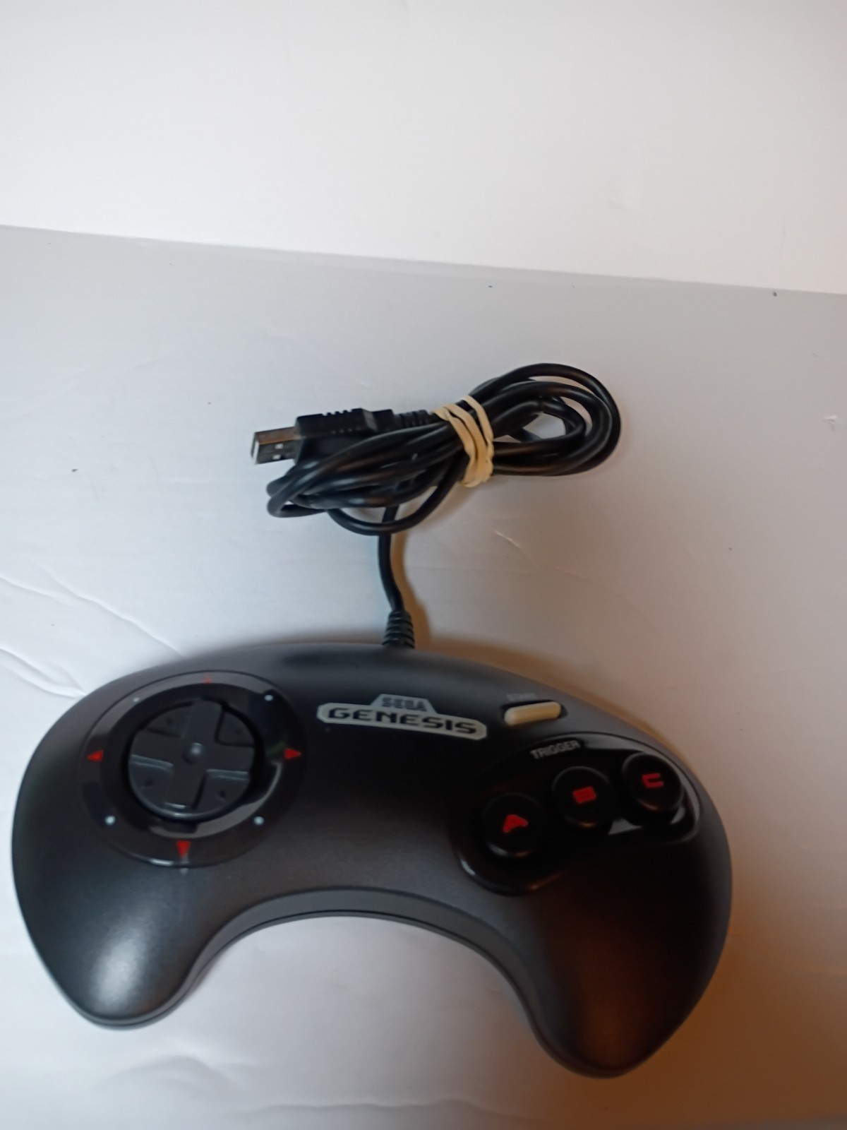 Sega Genesis USB Wired Controller MK-16500 Tested Works
