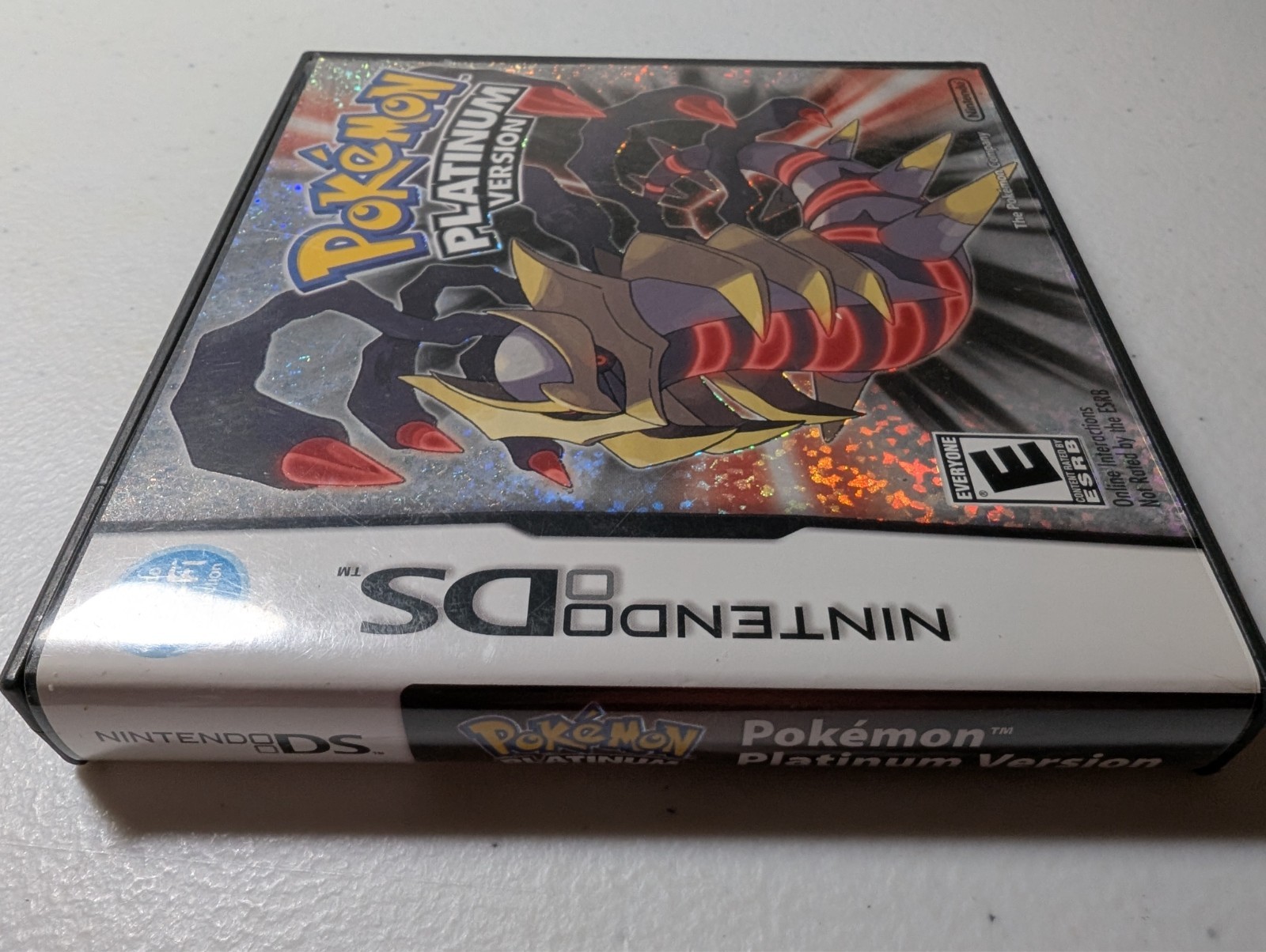 Pokémon Platinum Version (Nintendo DS, 2009) Authentic Complete Game Case Manual