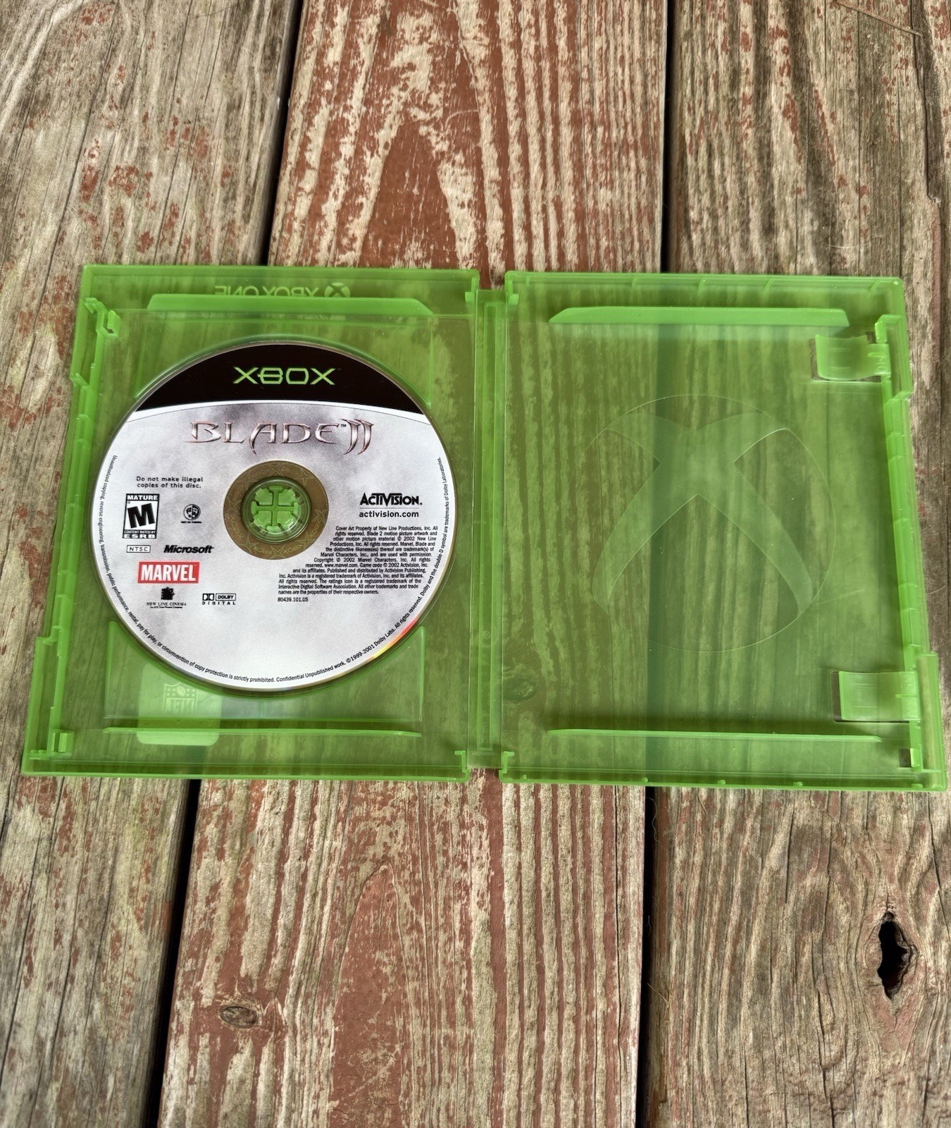 Xbox Blade II (Microsoft Xbox, 2002) Disc Only Tested