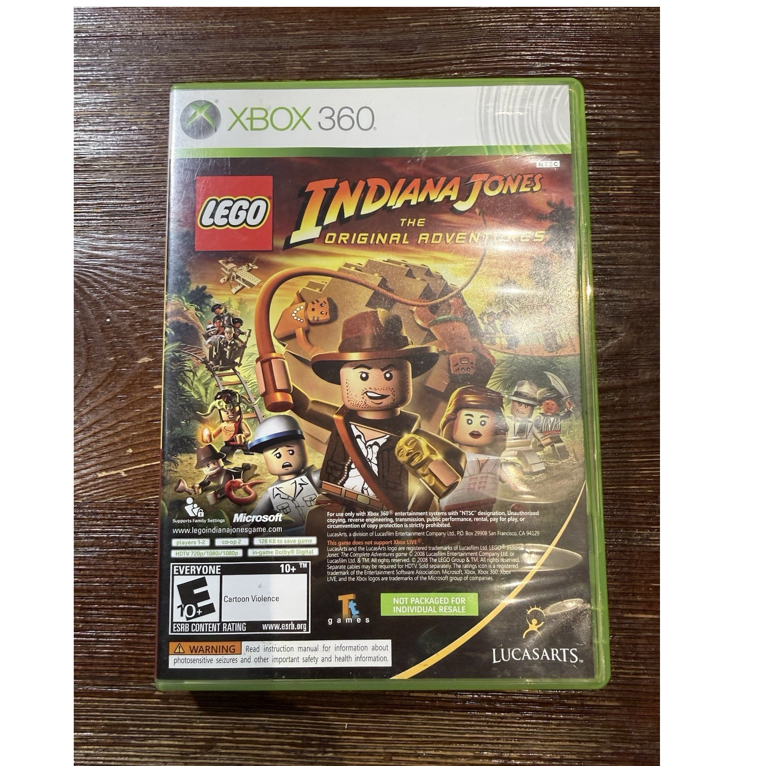 LEGO Indiana Jones: The Original Adventures & Kung Fu Panda Xbox 360